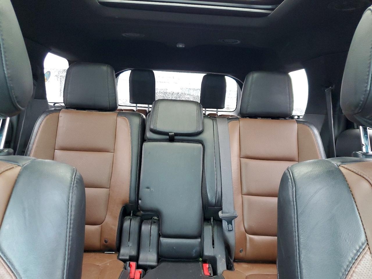 2015 Ford Explorer Limited White vin: 1FM5K8F82FGC38455