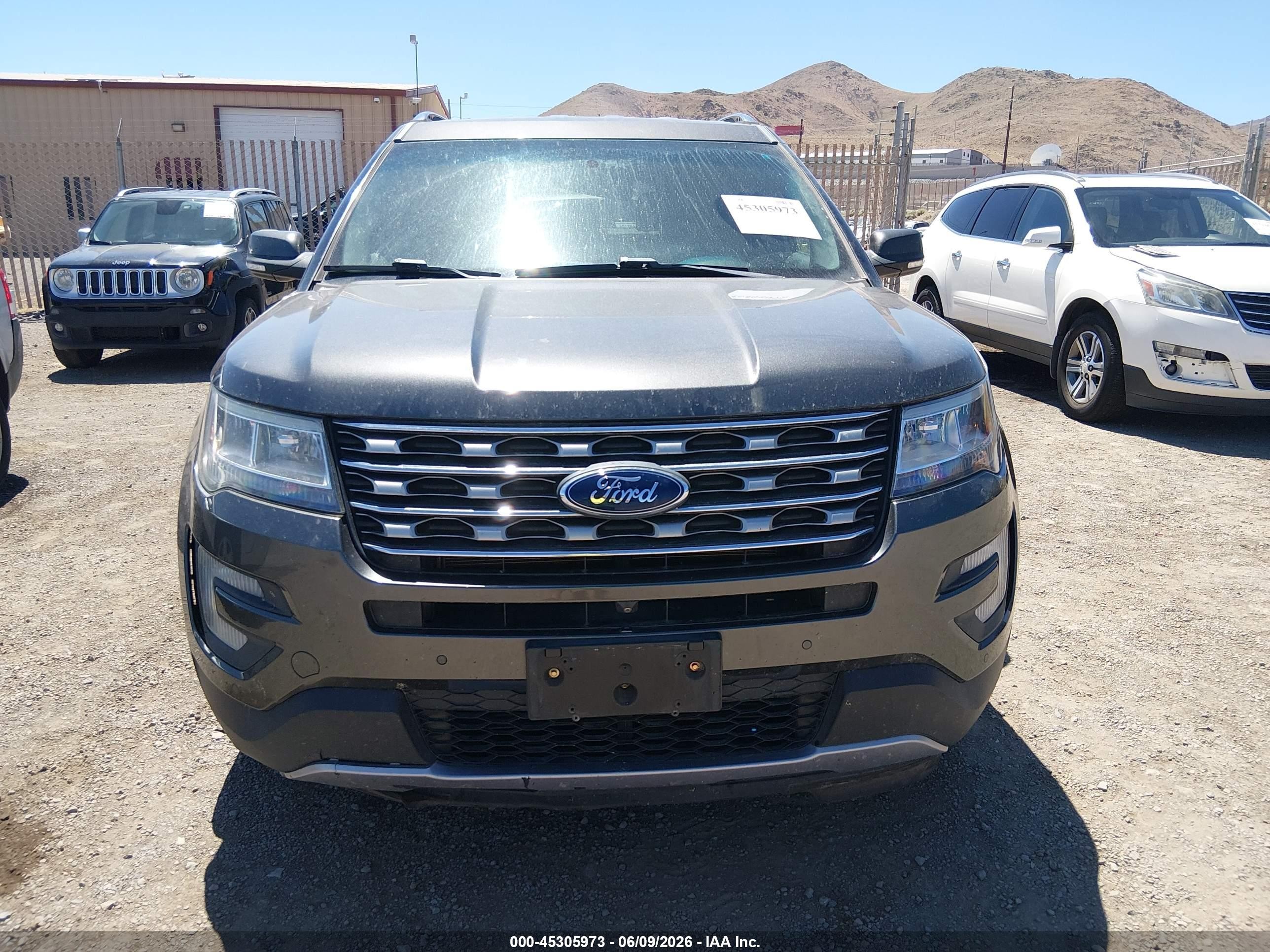 2016 Ford Explorer Limited Black vin: 1FM5K8F82GGC49831