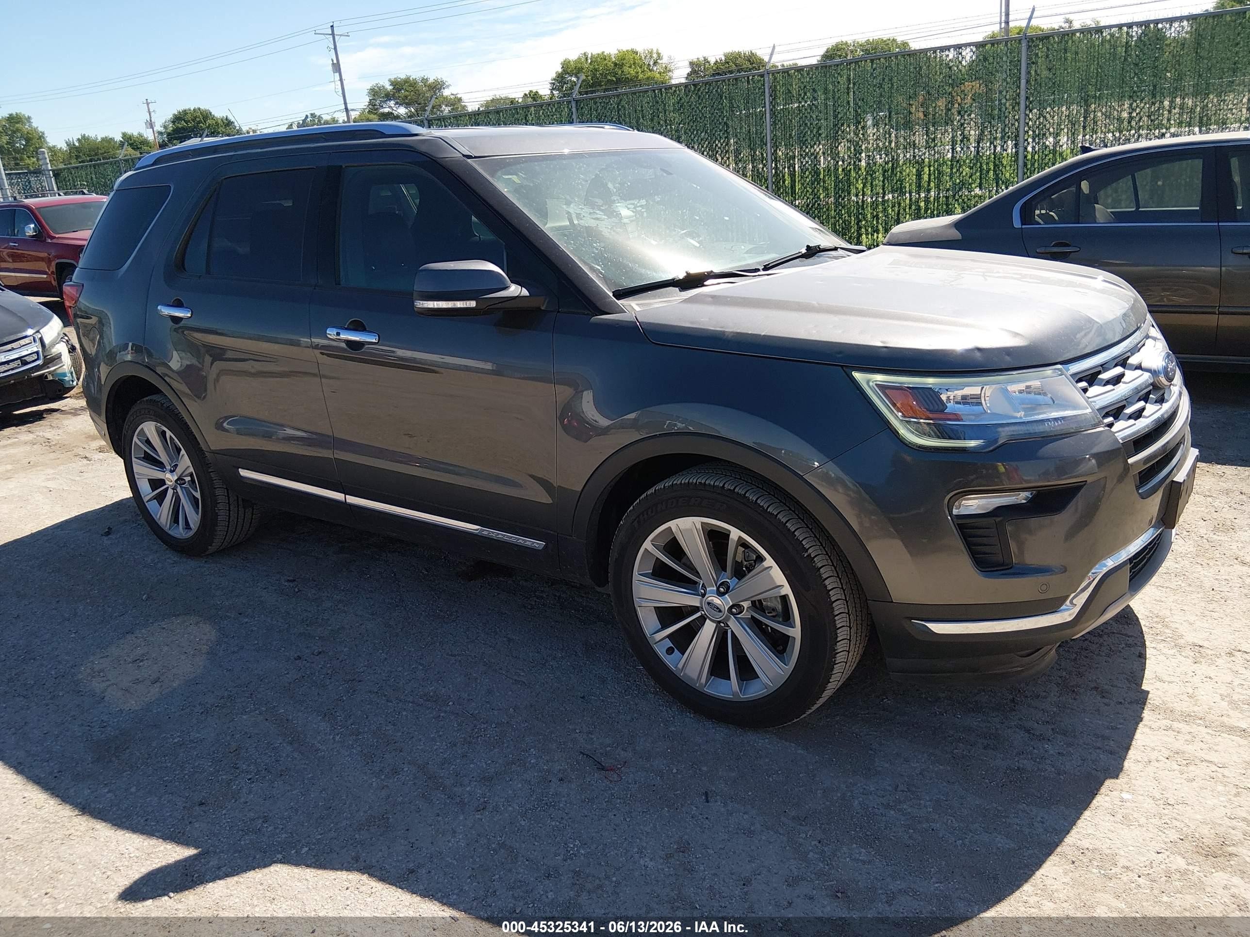 2019 Ford Explorer Limited Black vin: 1FM5K8F82KGB12512