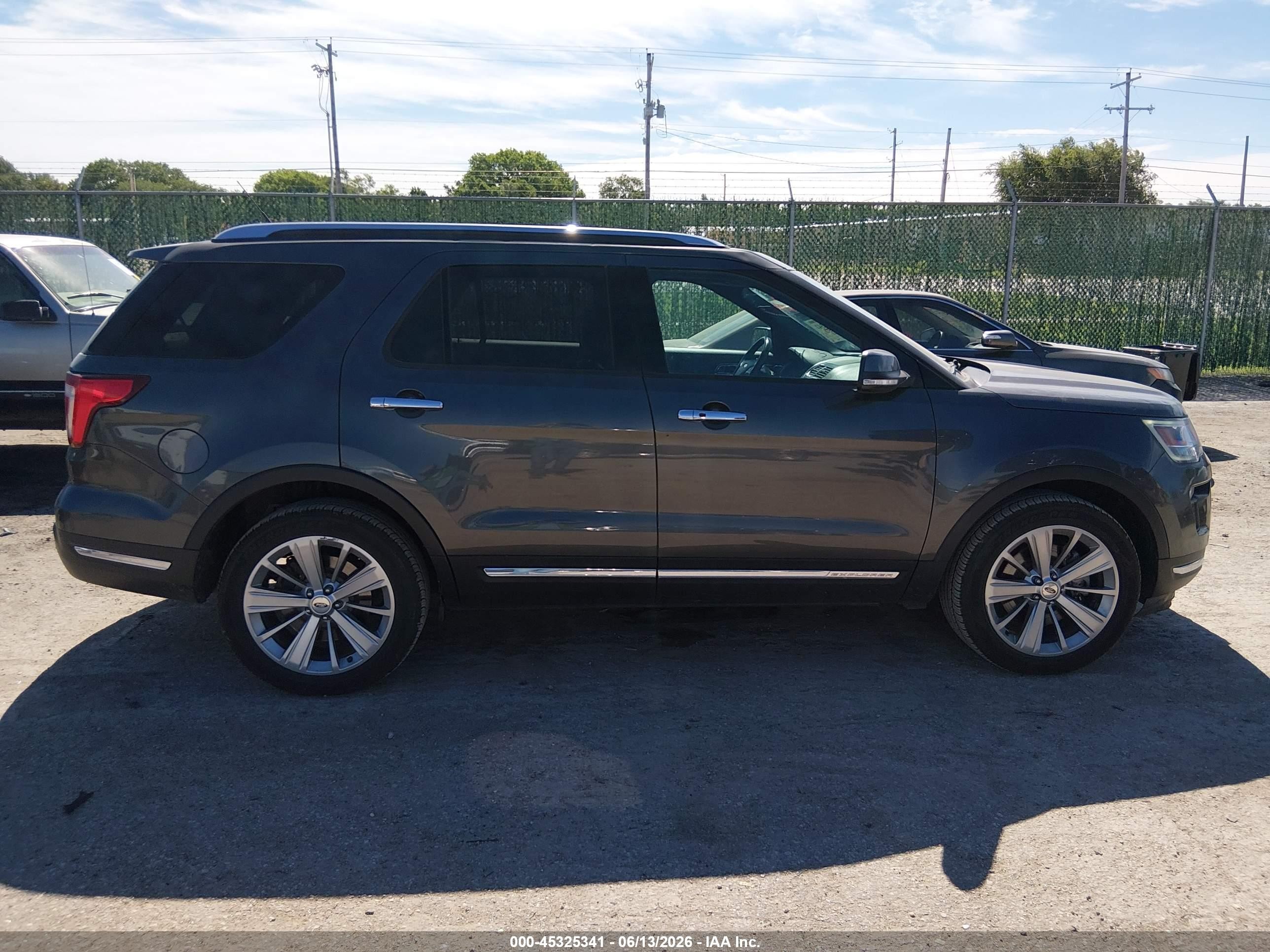 2019 Ford Explorer Limited Black vin: 1FM5K8F82KGB12512