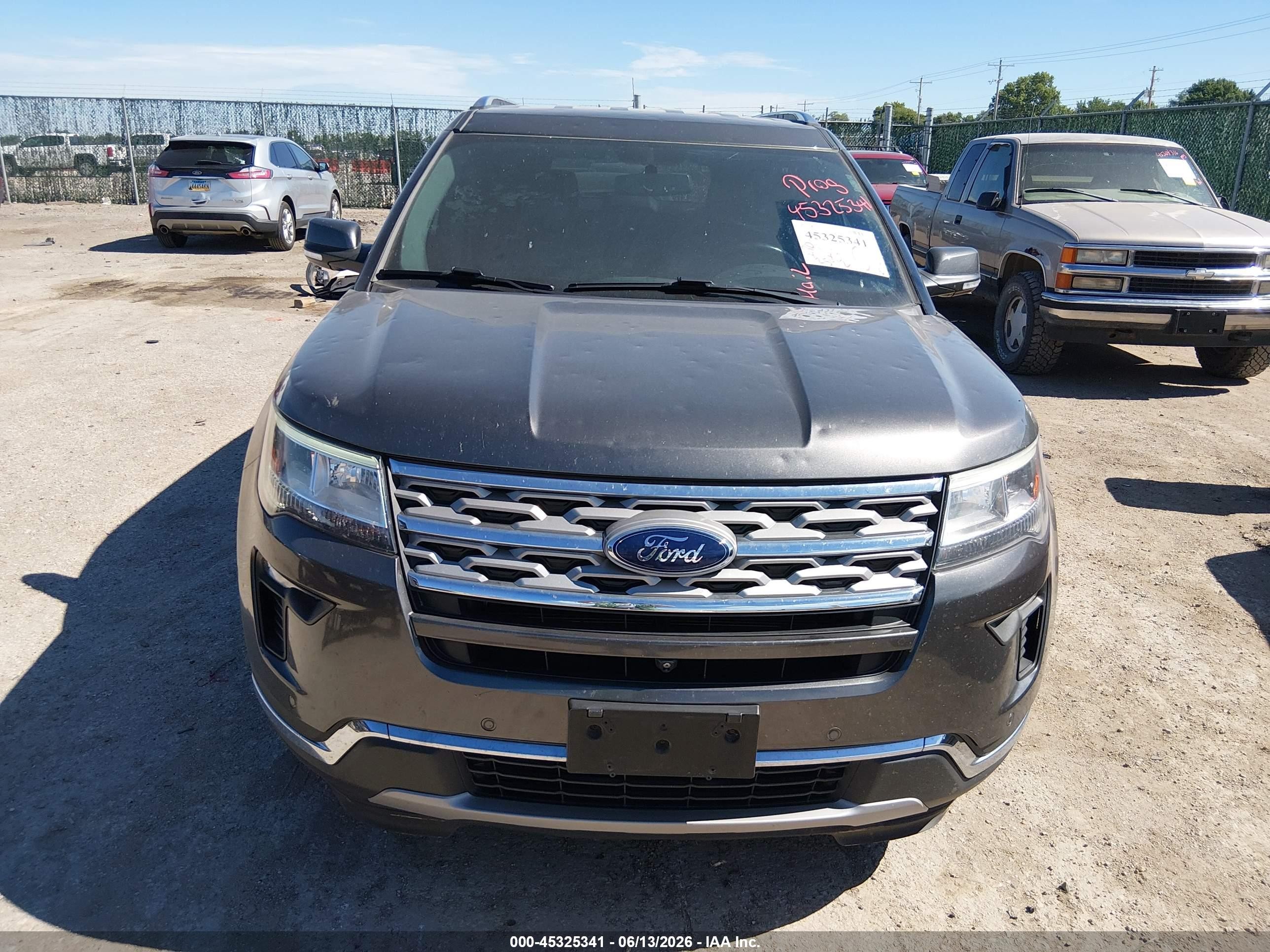 2019 Ford Explorer Limited Black vin: 1FM5K8F82KGB12512