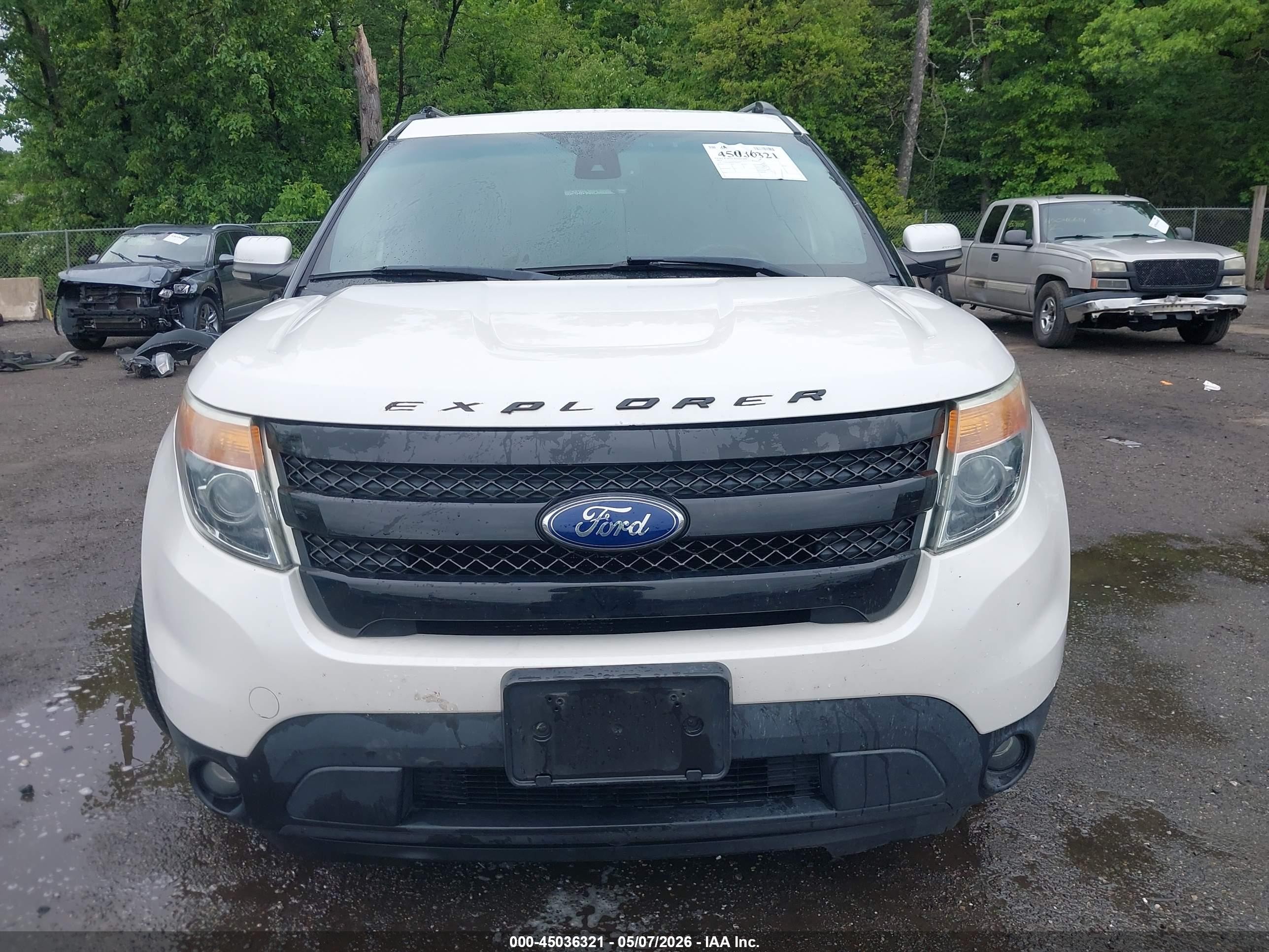 2013 Ford Explorer Limited White vin: 1FM5K8F83DGA29433