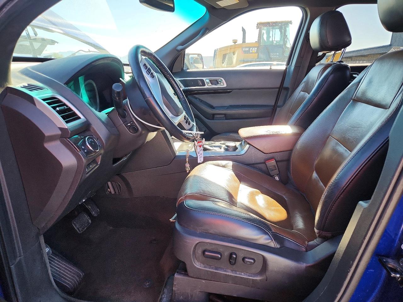 2013 Ford Explorer Limited Blue vin: 1FM5K8F83DGA45633