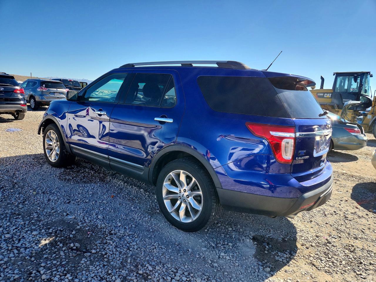 2013 Ford Explorer Limited Blue vin: 1FM5K8F83DGA45633