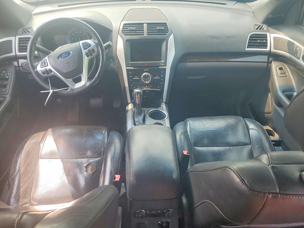2013 Ford Explorer Limited Silver vin: 1FM5K8F83DGA86120