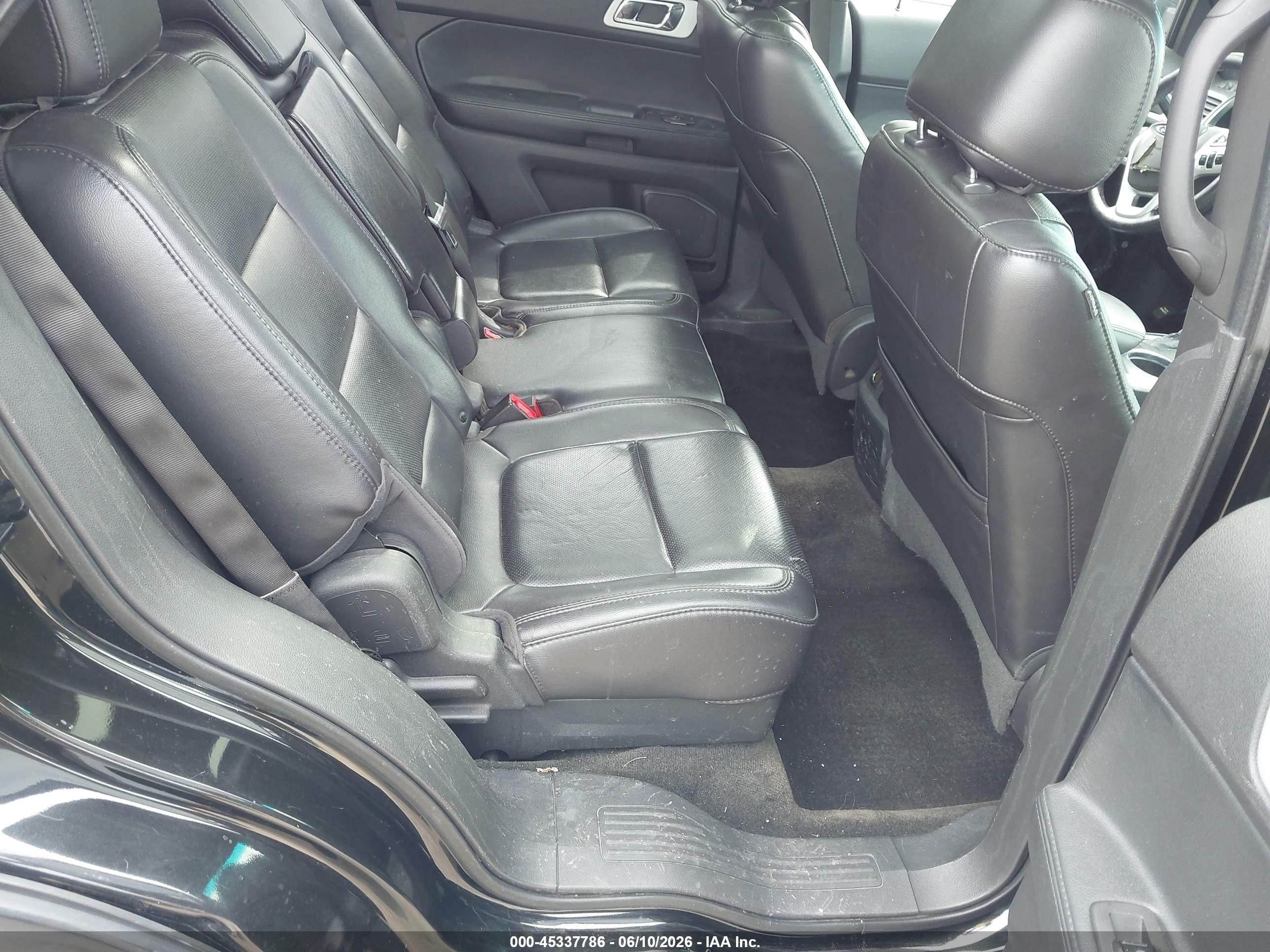 2013 Ford Explorer Limited Black vin: 1FM5K8F83DGB06432