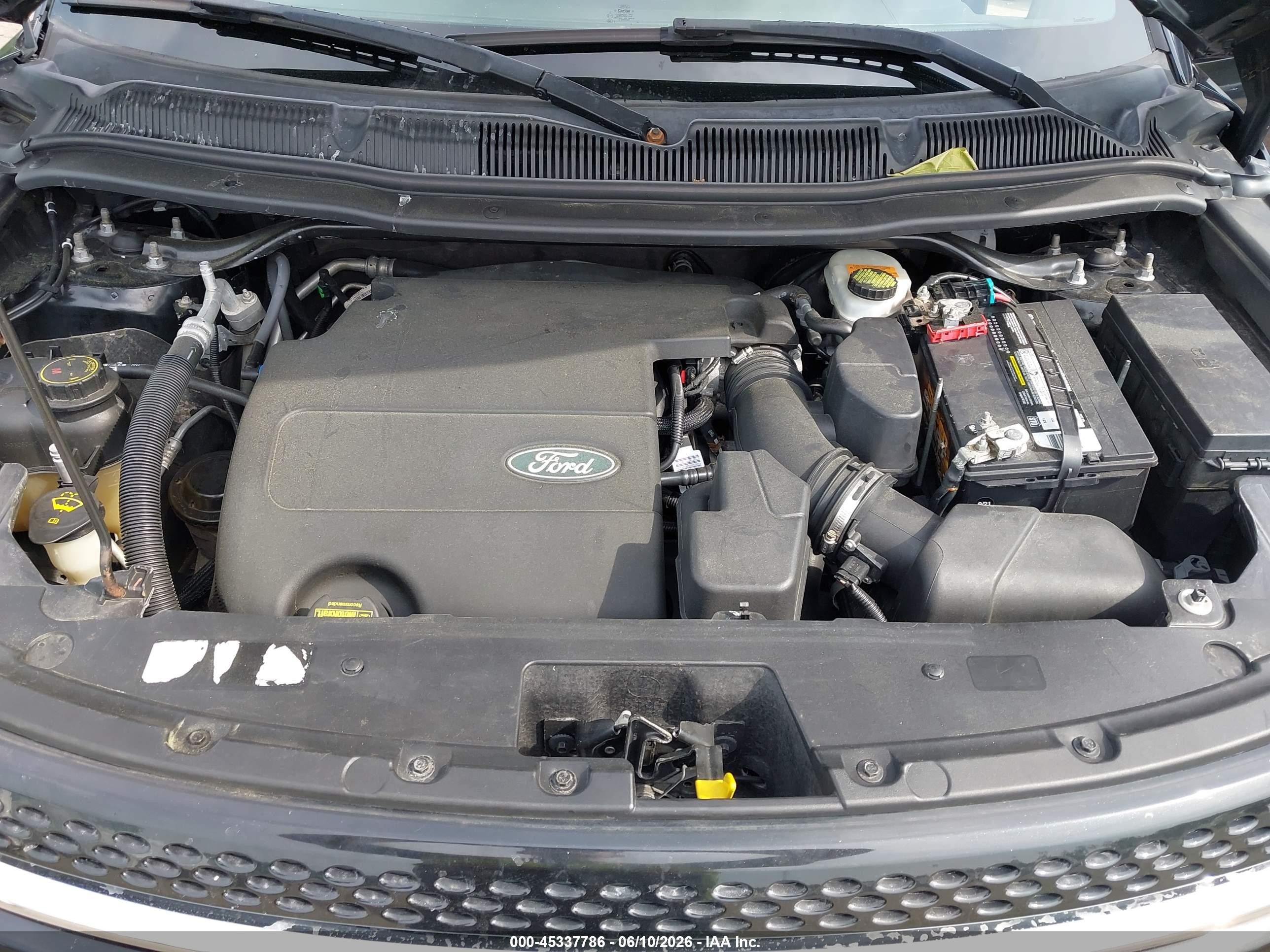 2013 Ford Explorer Limited Black vin: 1FM5K8F83DGB06432