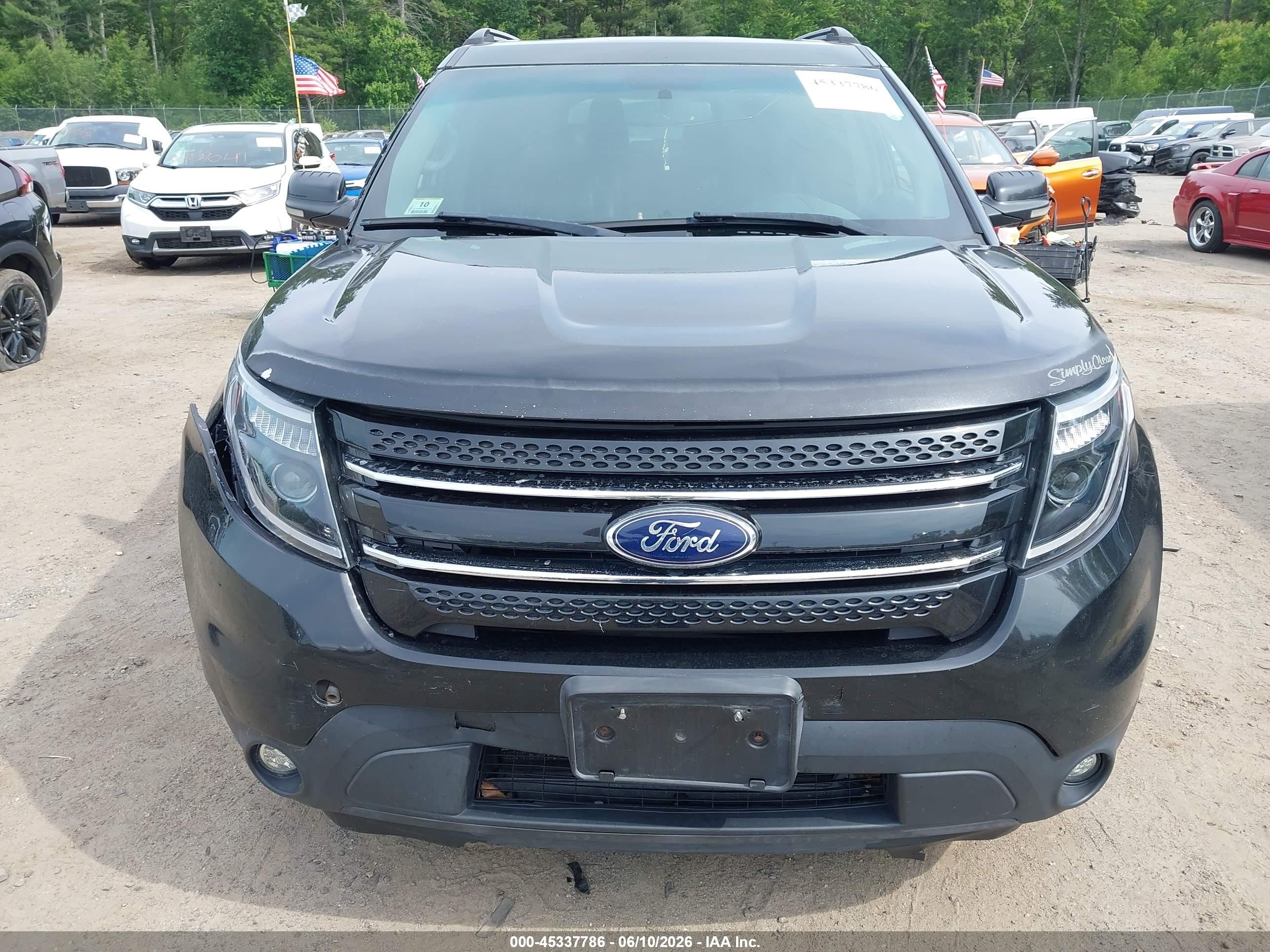 2013 Ford Explorer Limited Black vin: 1FM5K8F83DGB06432