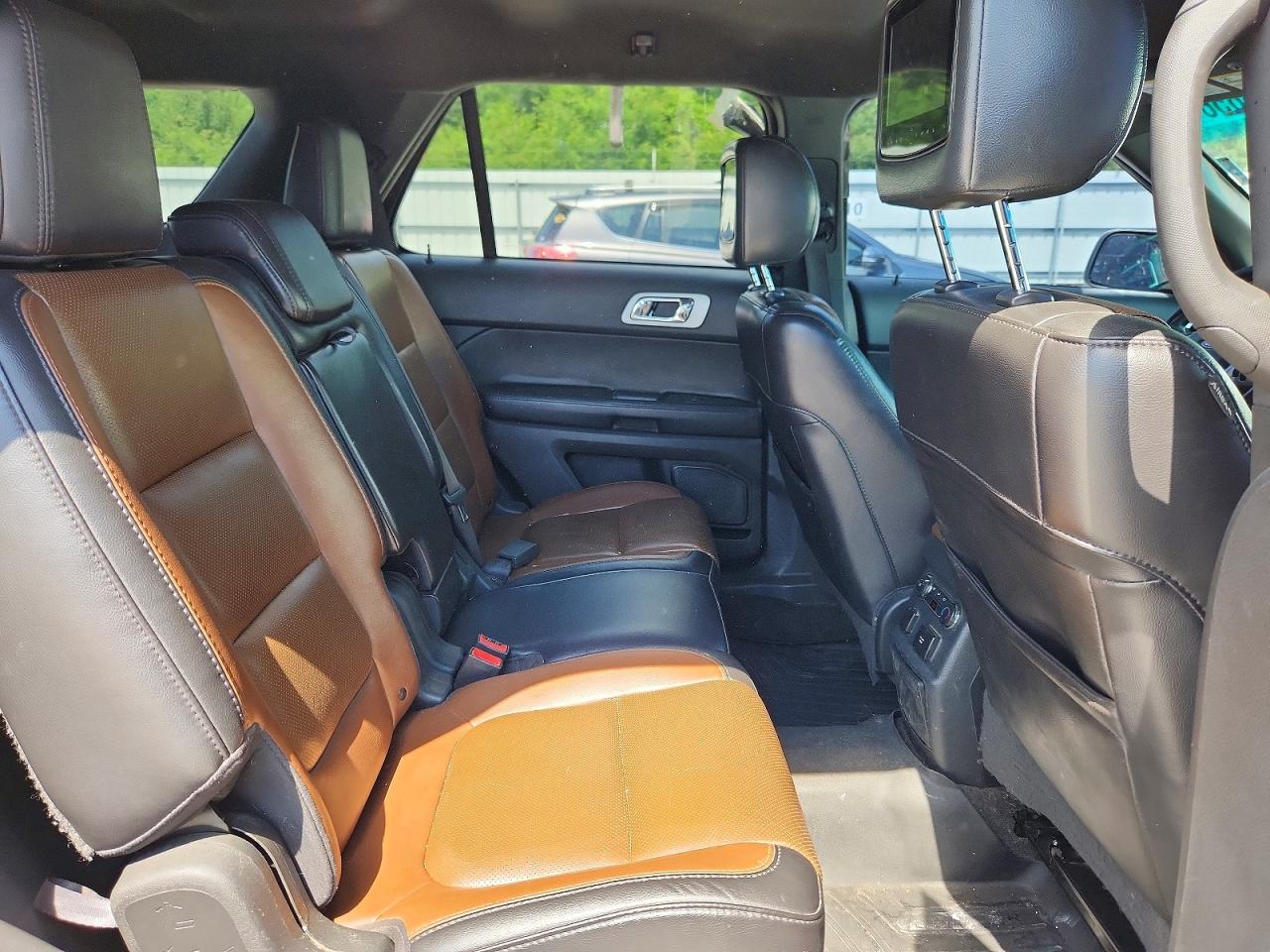 2013 Ford Explorer Limited White vin: 1FM5K8F83DGB14224