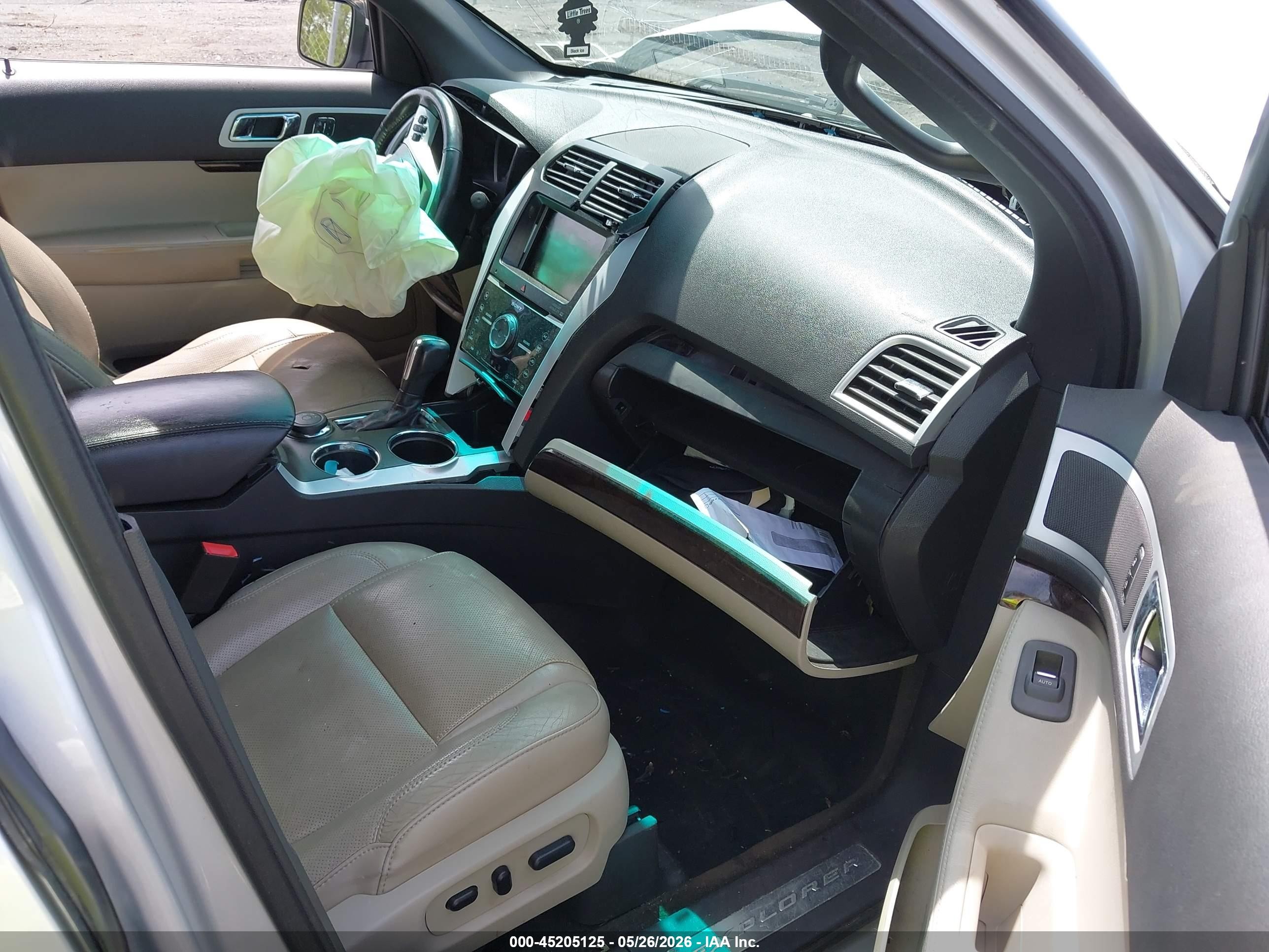 2013 Ford Explorer Limited Silver vin: 1FM5K8F83DGB58076