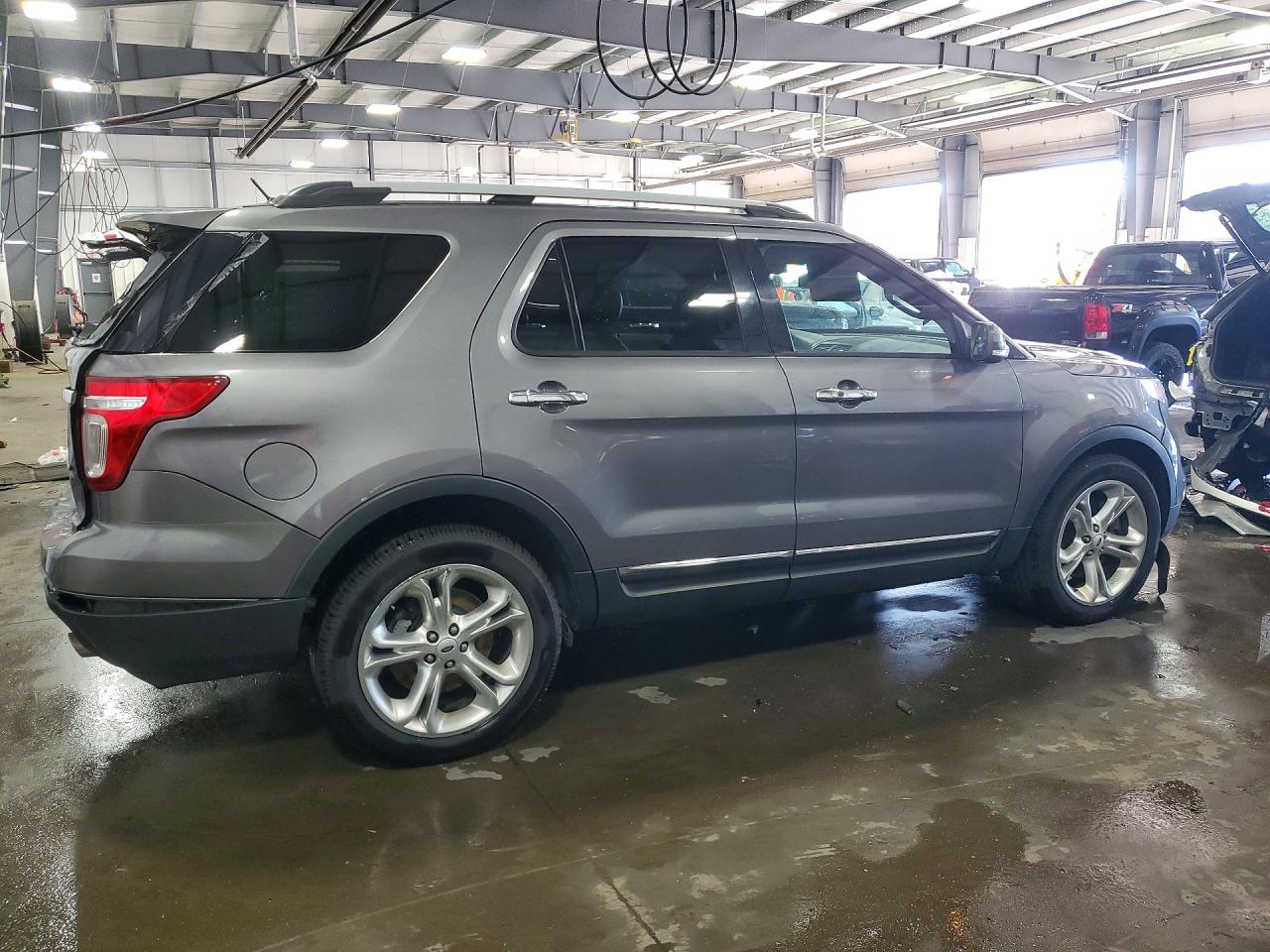 2013 Ford Explorer Limited Серый vin: 1FM5K8F83DGC49669