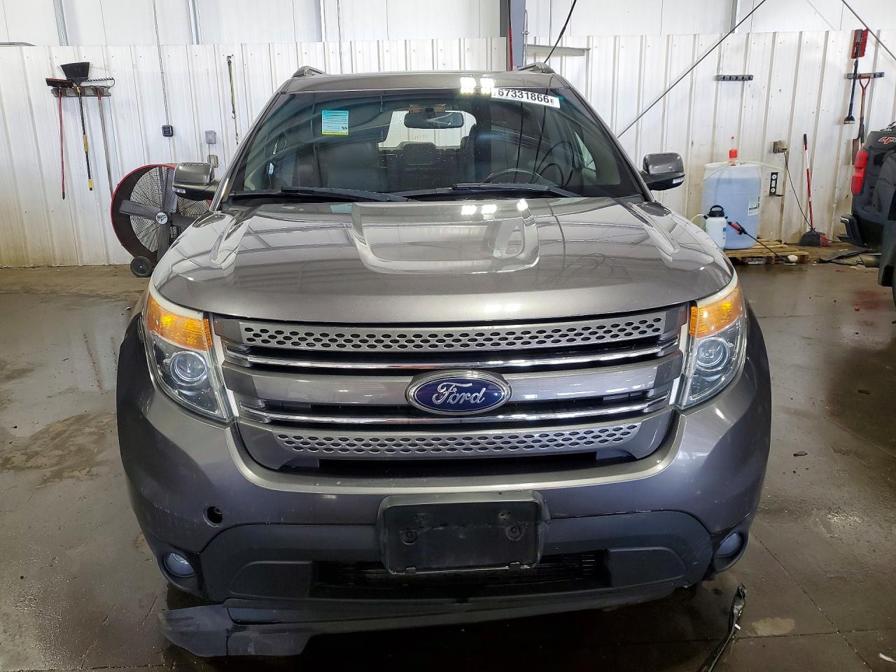 2013 Ford Explorer Limited Серый vin: 1FM5K8F83DGC49669