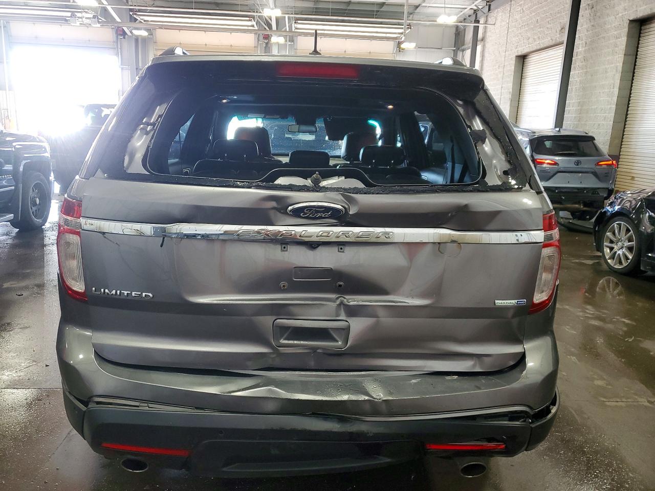 2013 Ford Explorer Limited Серый vin: 1FM5K8F83DGC49669