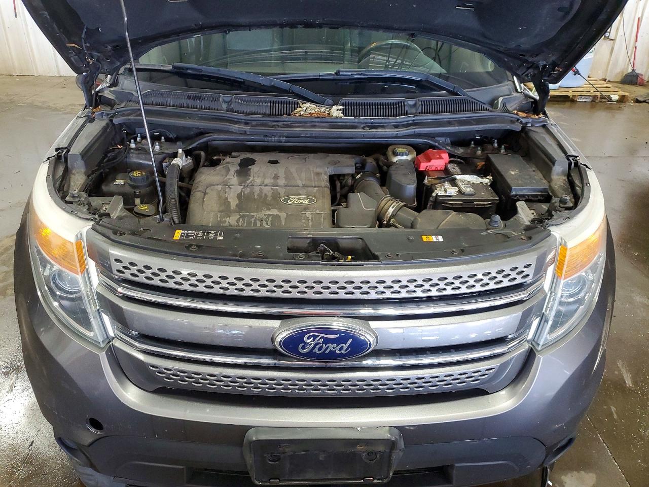 2013 Ford Explorer Limited Серый vin: 1FM5K8F83DGC49669
