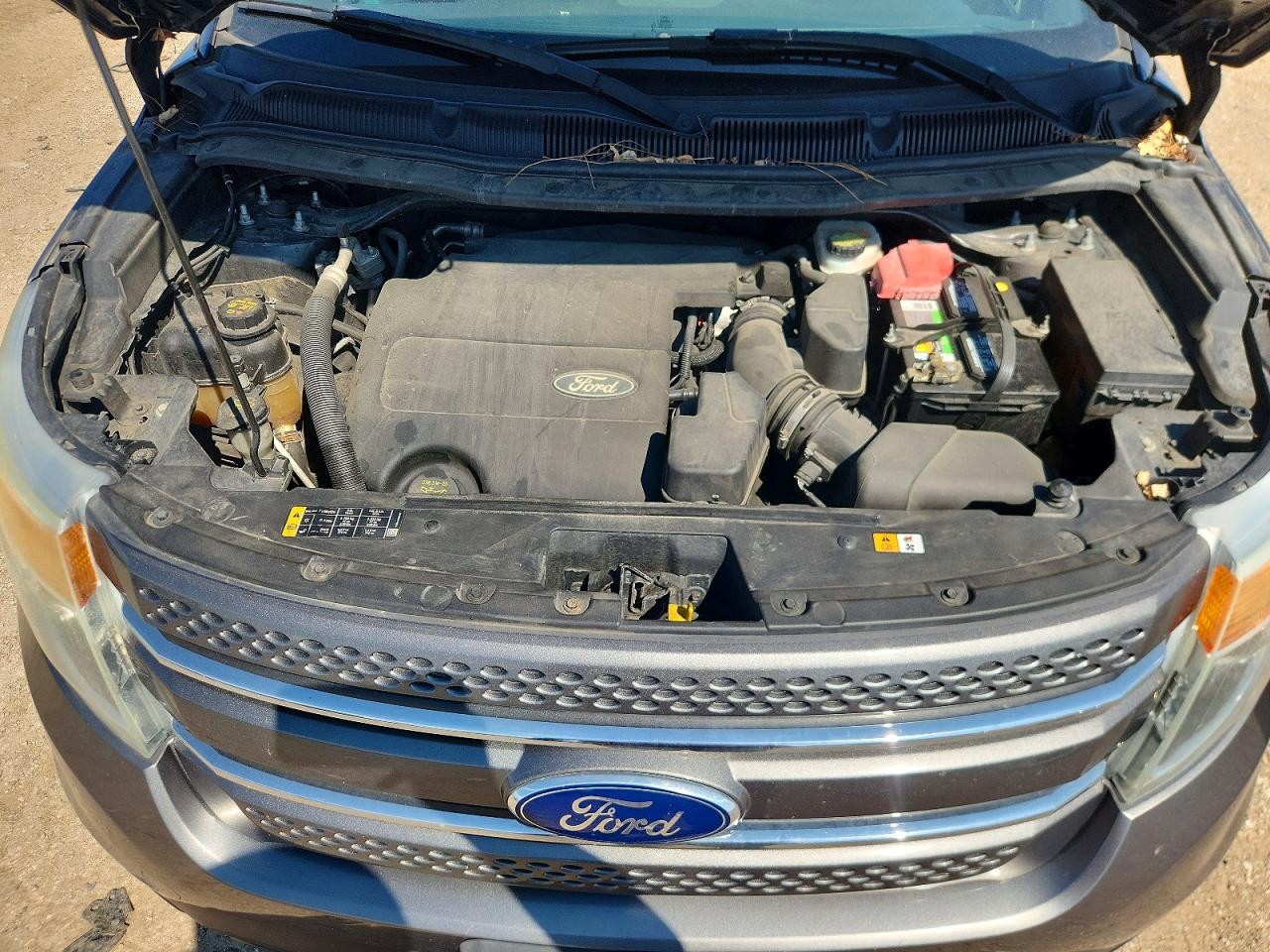 2014 Ford Explorer Limited Gray vin: 1FM5K8F83EGA09930