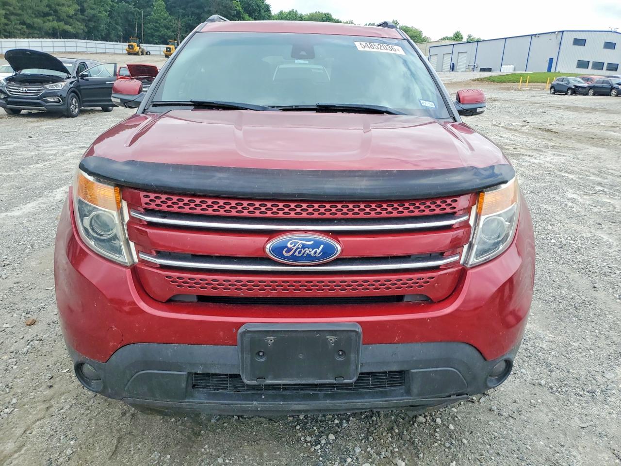 2014 Ford Explorer Limited Red vin: 1FM5K8F83EGA10012
