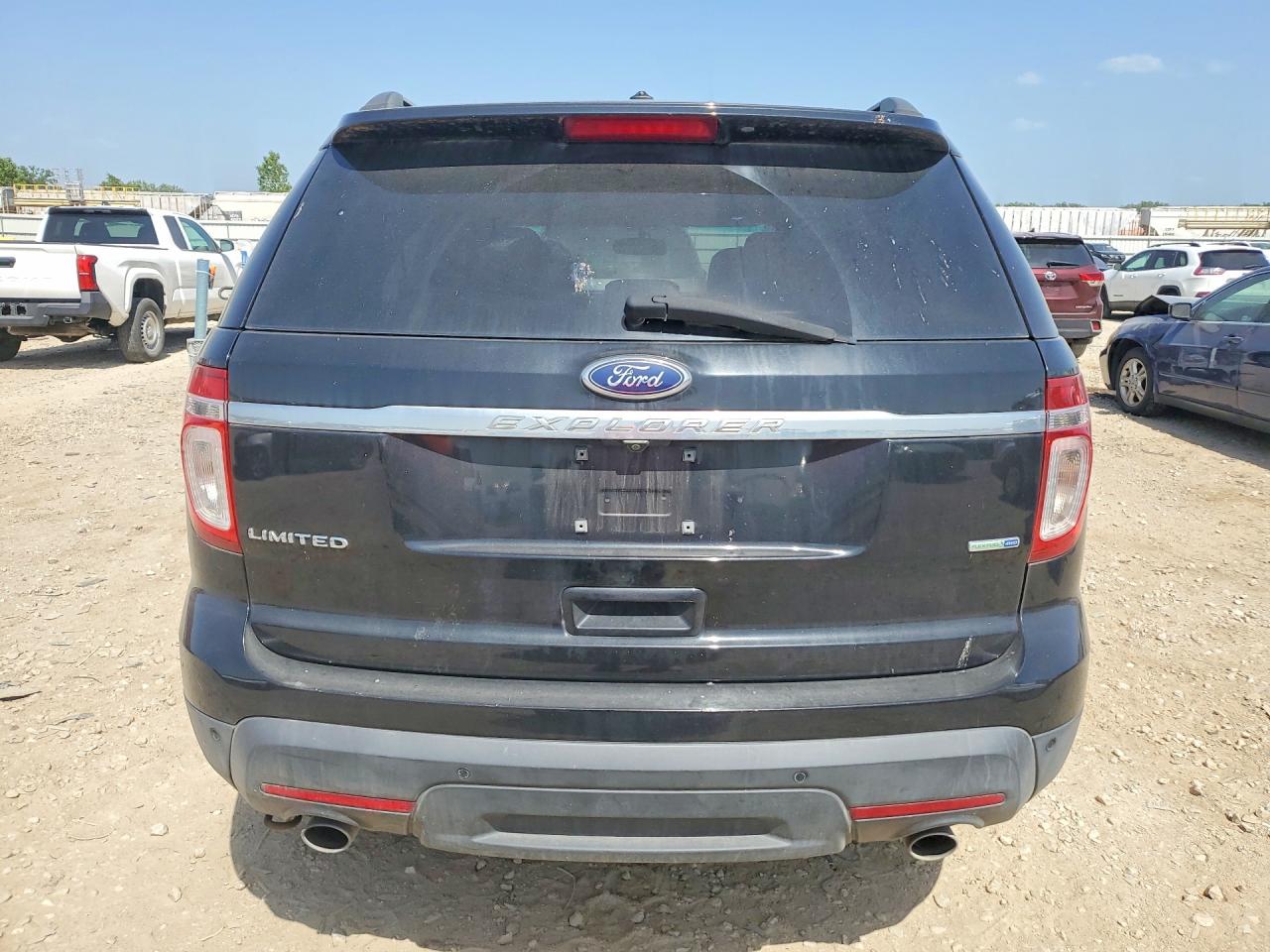 2014 Ford Explorer Limited Black vin: 1FM5K8F83EGA92484