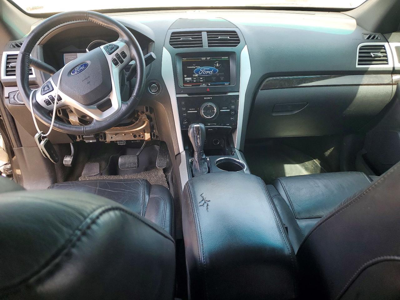 2014 Ford Explorer Limited Black vin: 1FM5K8F83EGA92484