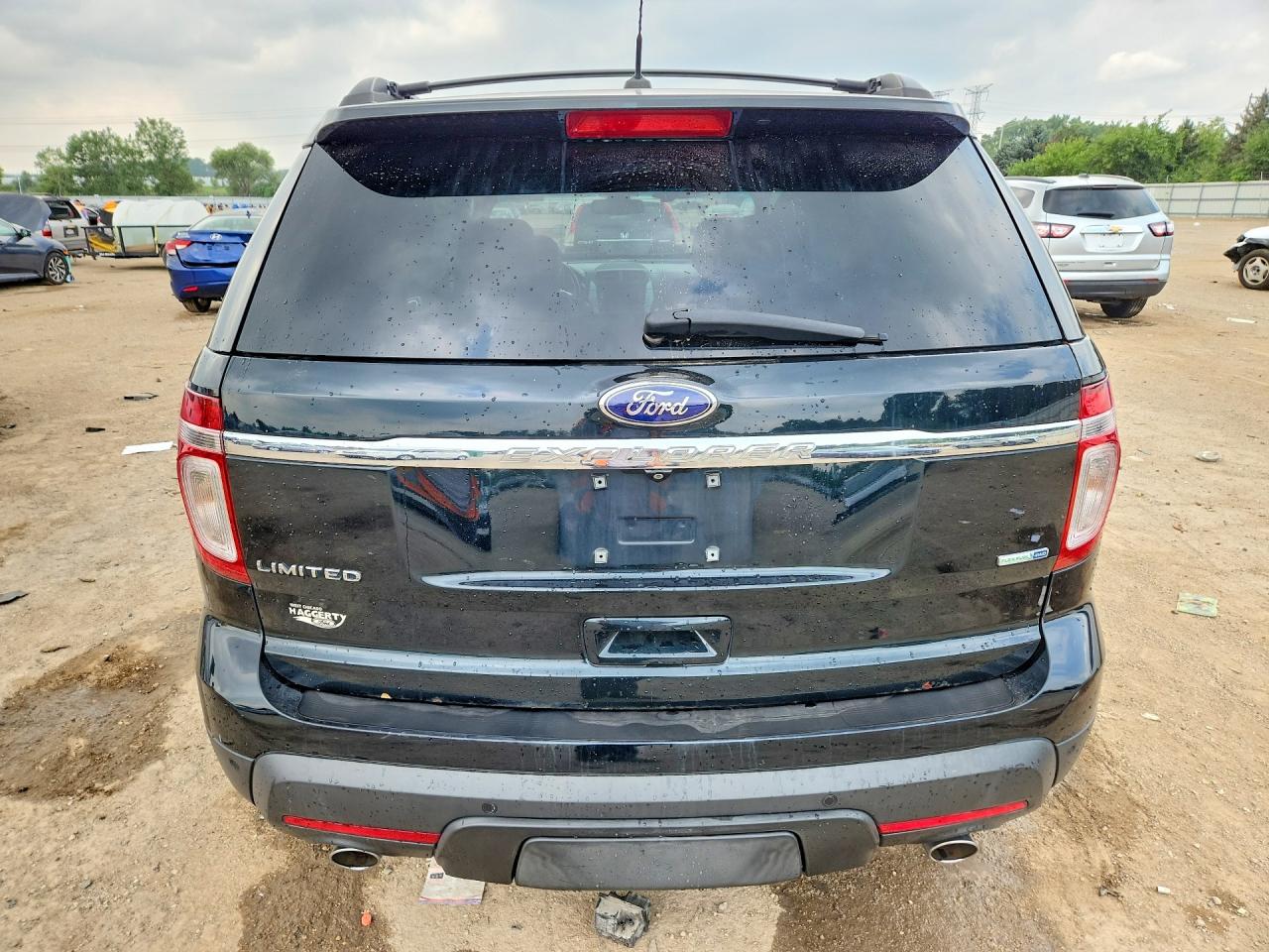 2014 Ford Explorer Limited Black vin: 1FM5K8F83EGA97894