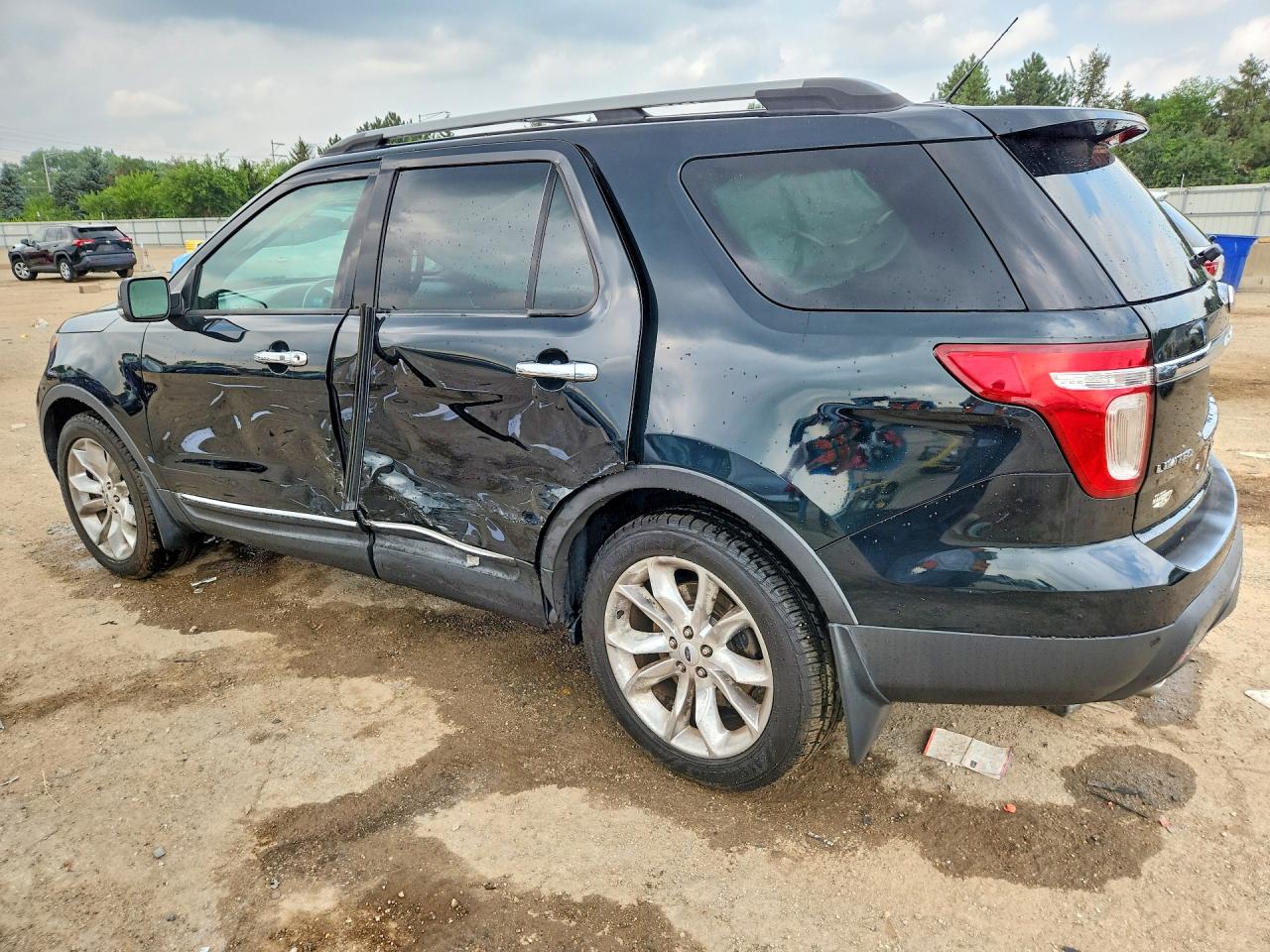 2014 Ford Explorer Limited Black vin: 1FM5K8F83EGA97894