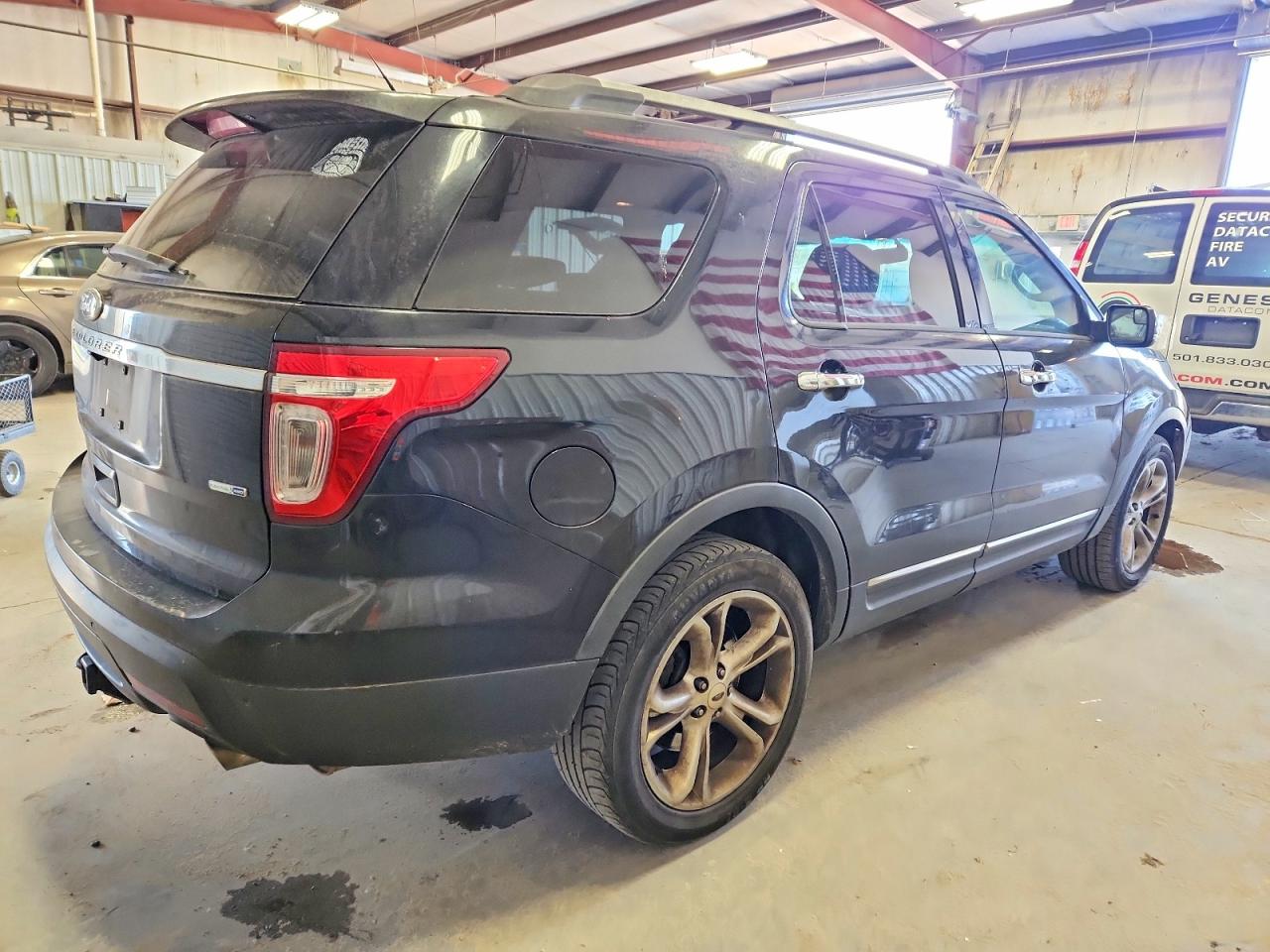 2014 Ford Explorer Limited Black vin: 1FM5K8F83EGC24790