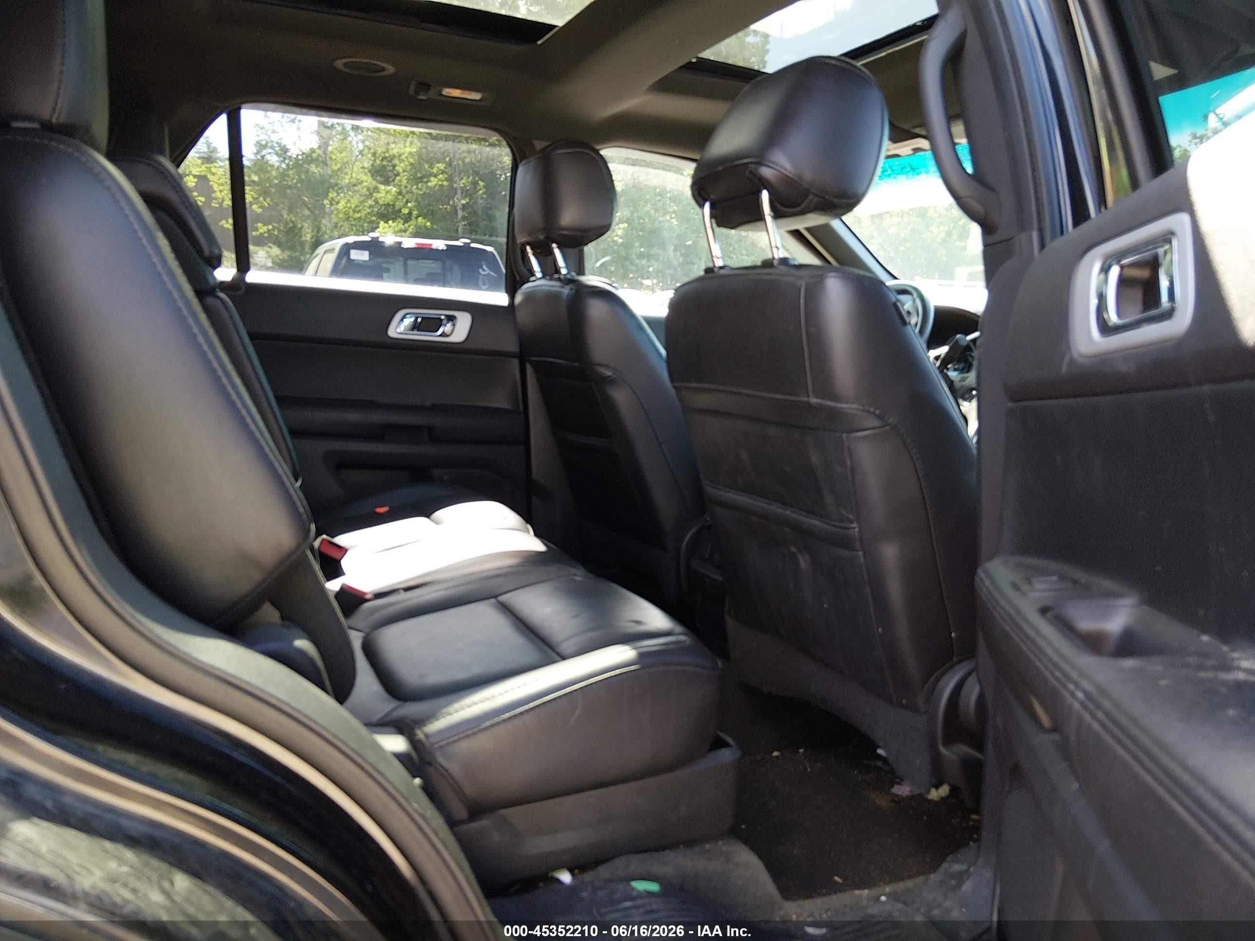 2014 Ford Explorer Limited Black vin: 1FM5K8F83EGC25079