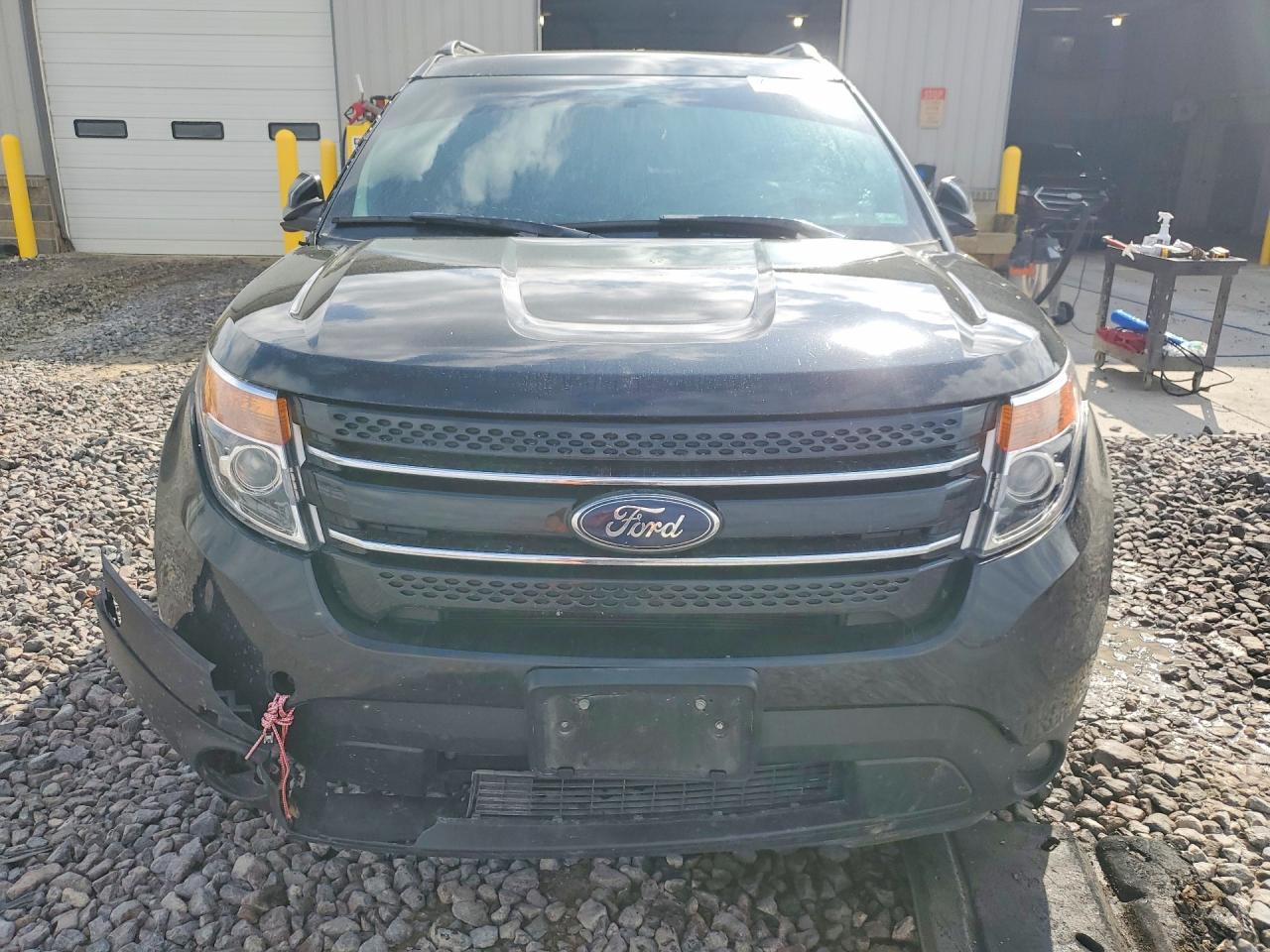 2015 Ford Explorer Black vin: 1FM5K8F83FGA15289
