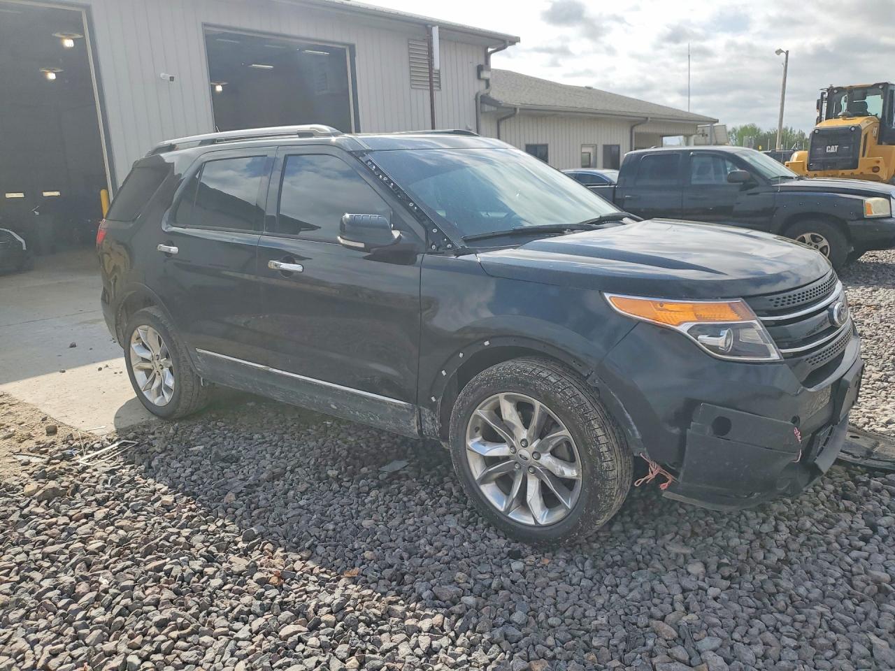 2015 Ford Explorer Black vin: 1FM5K8F83FGA15289