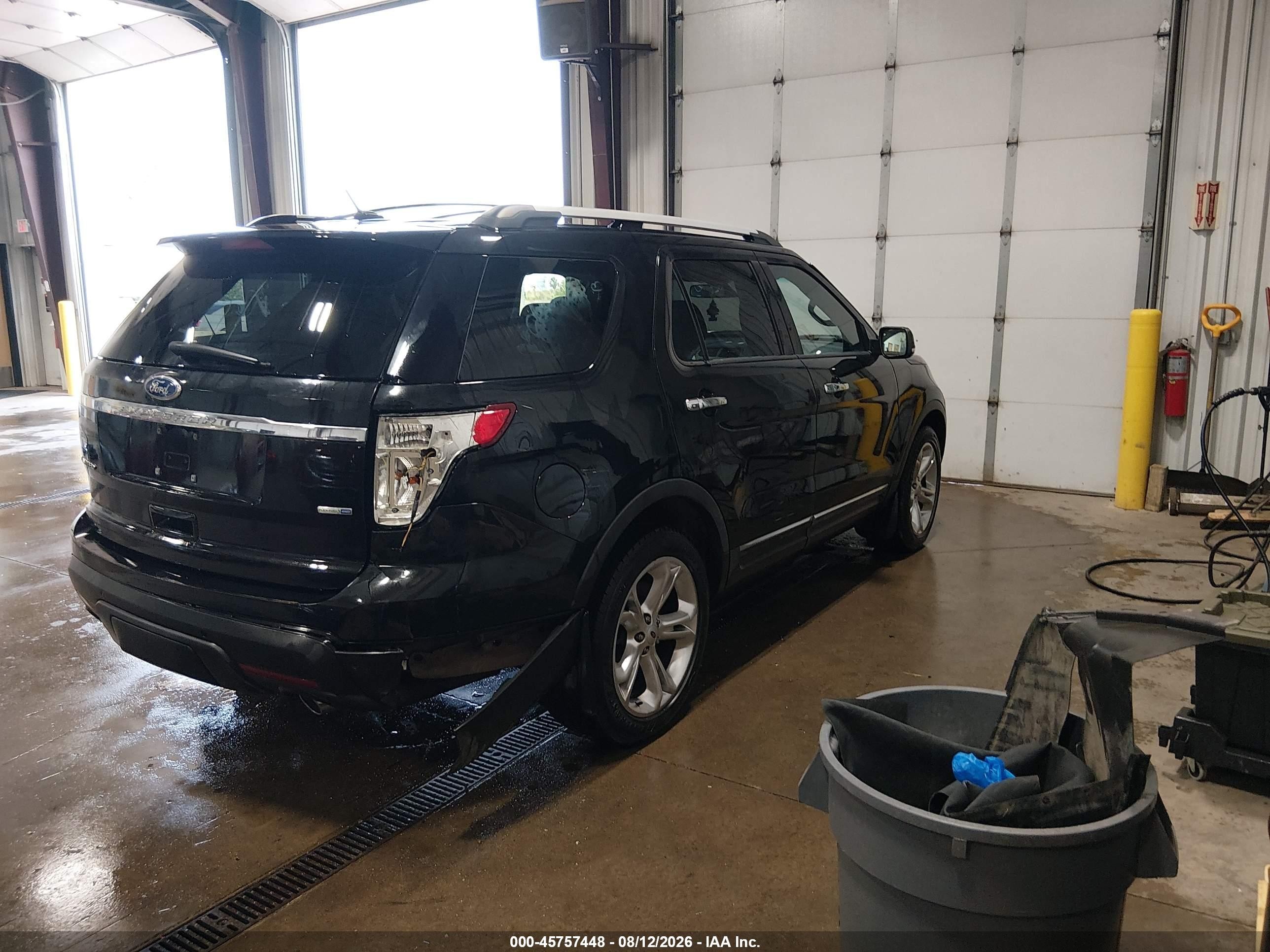 2015 Ford Explorer Limited Black vin: 1FM5K8F83FGA27412