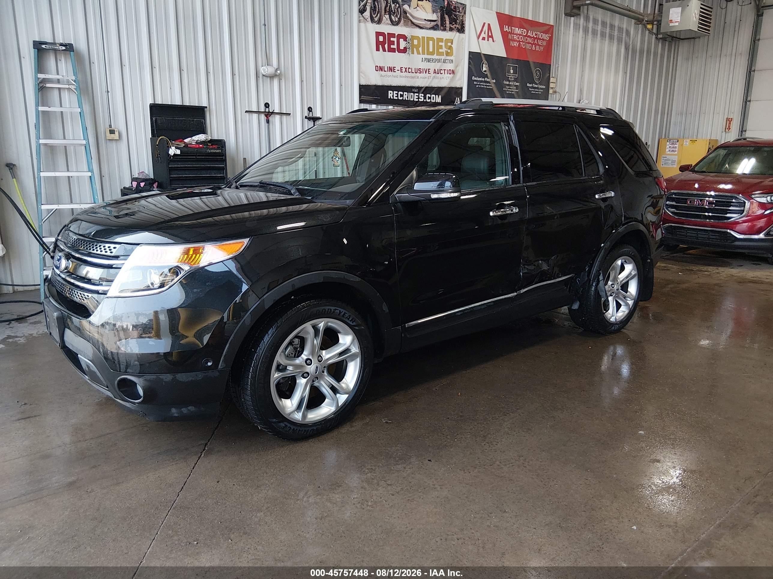 2015 Ford Explorer Limited Black vin: 1FM5K8F83FGA27412