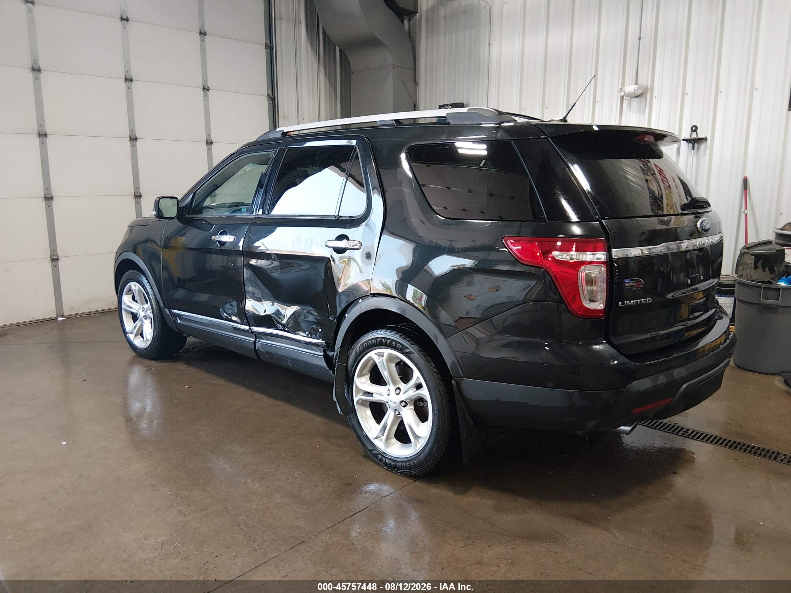 2015 Ford Explorer Limited Black vin: 1FM5K8F83FGA27412