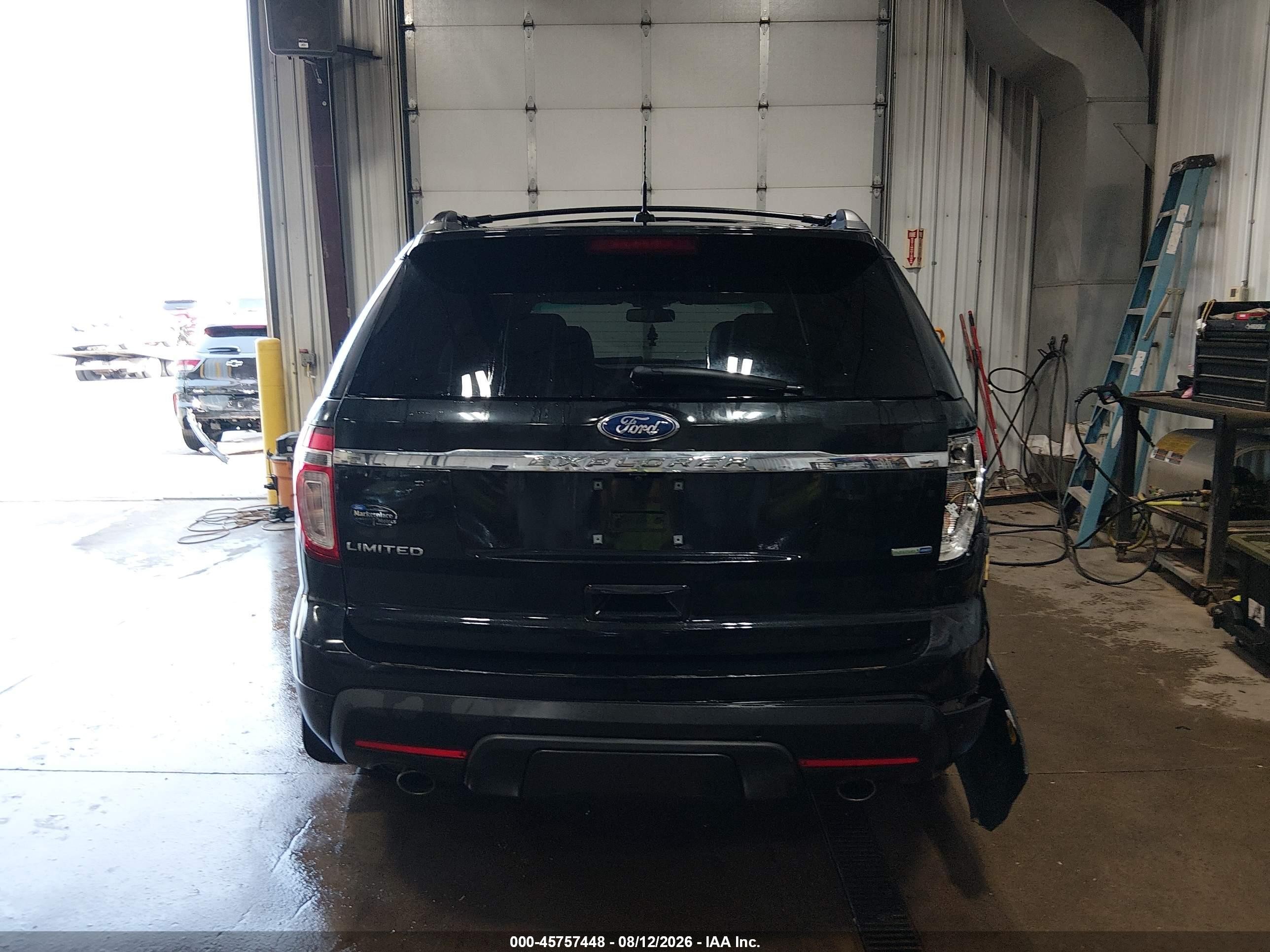 2015 Ford Explorer Limited Black vin: 1FM5K8F83FGA27412