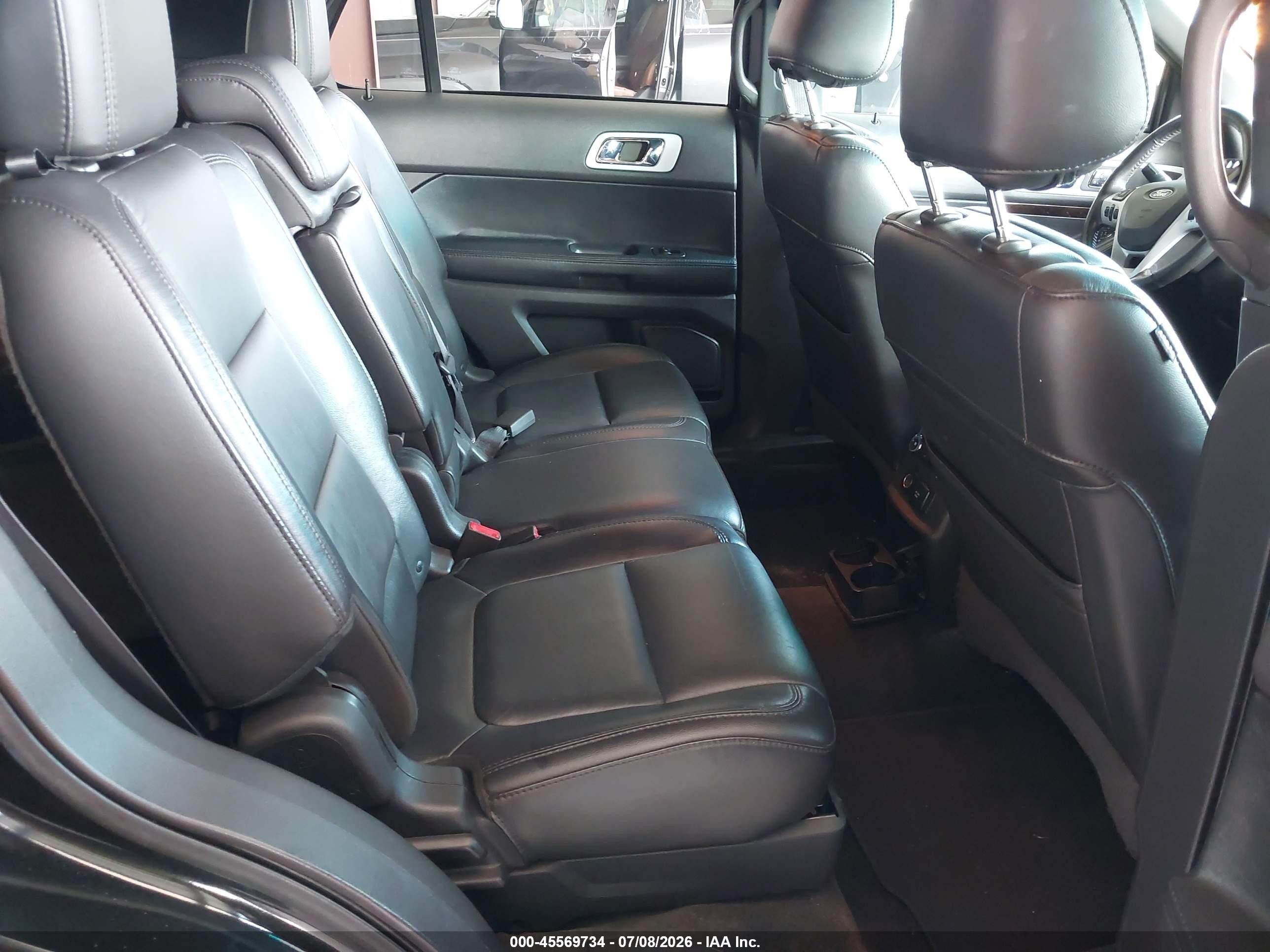 2015 Ford Explorer Limited Black vin: 1FM5K8F83FGA34862