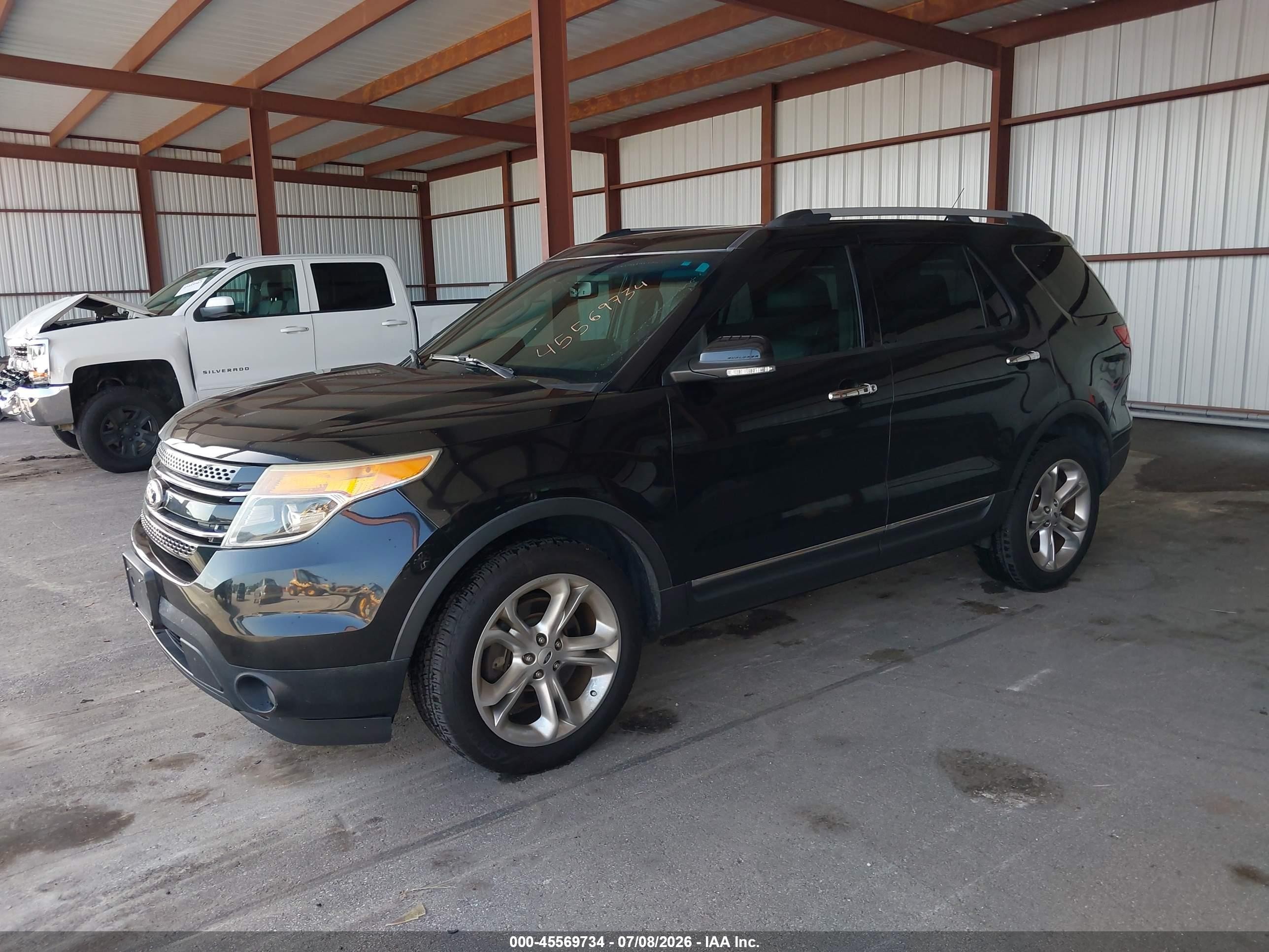 2015 Ford Explorer Limited Black vin: 1FM5K8F83FGA34862
