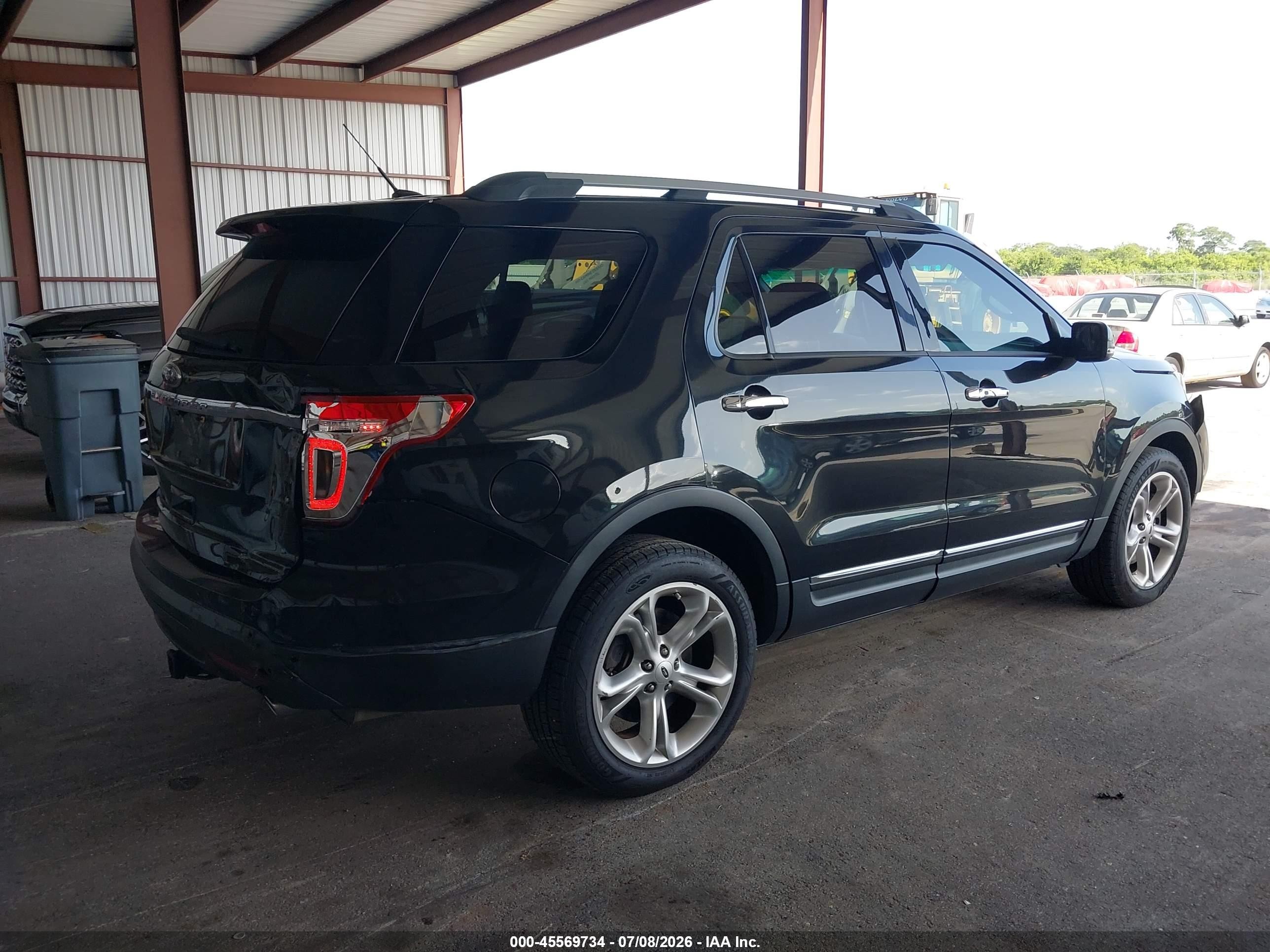 2015 Ford Explorer Limited Black vin: 1FM5K8F83FGA34862
