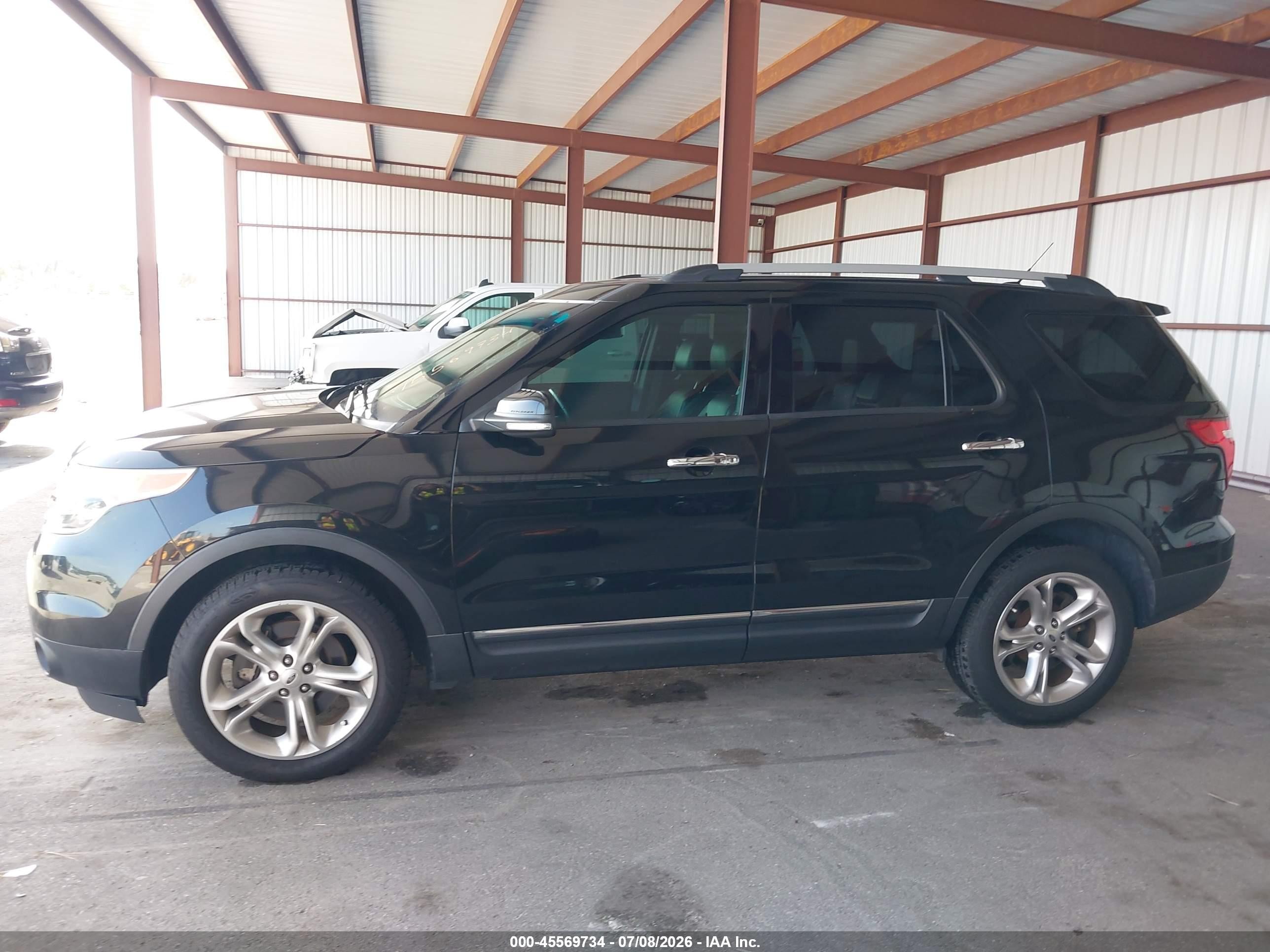2015 Ford Explorer Limited Black vin: 1FM5K8F83FGA34862