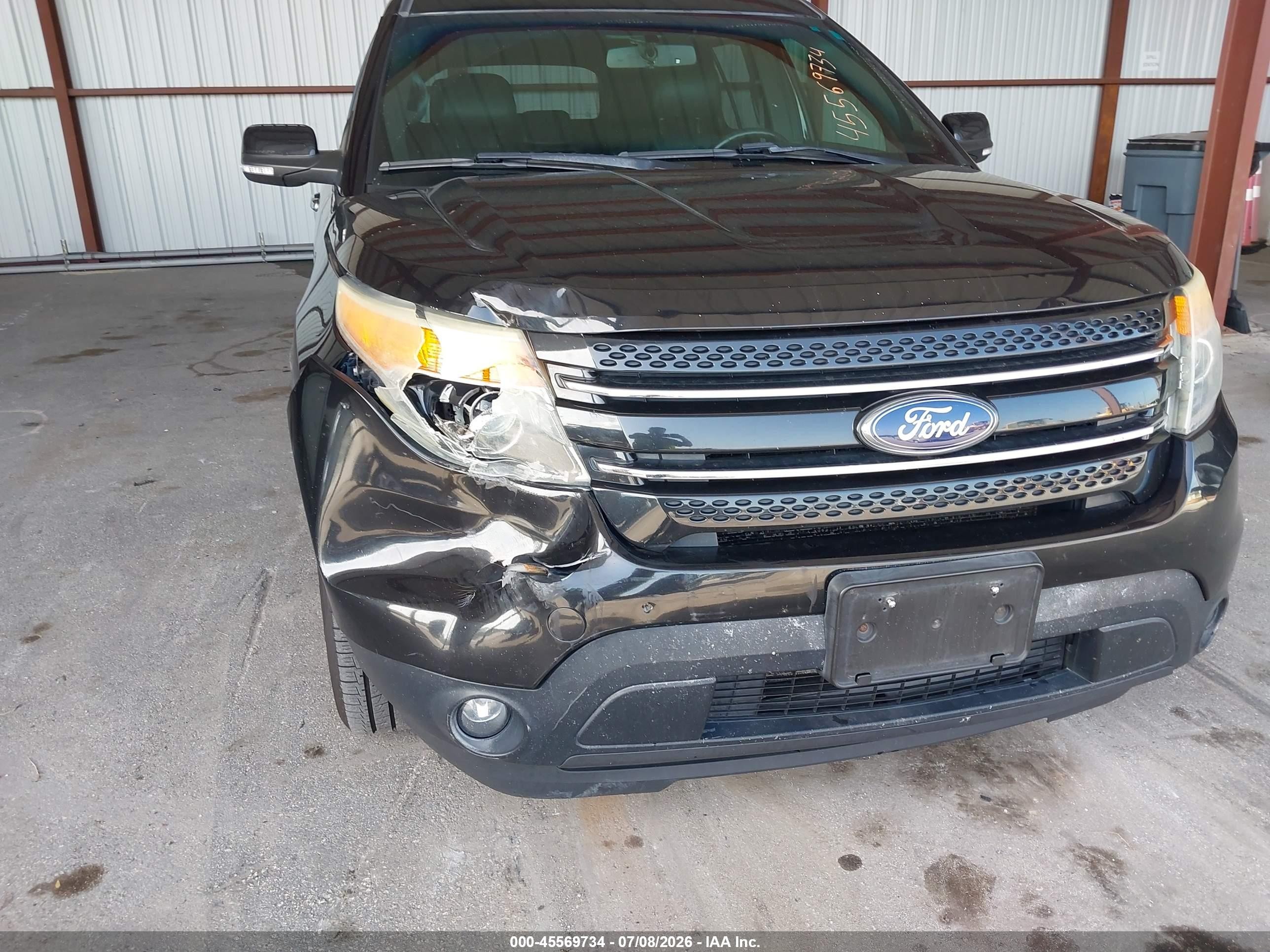 2015 Ford Explorer Limited Black vin: 1FM5K8F83FGA34862
