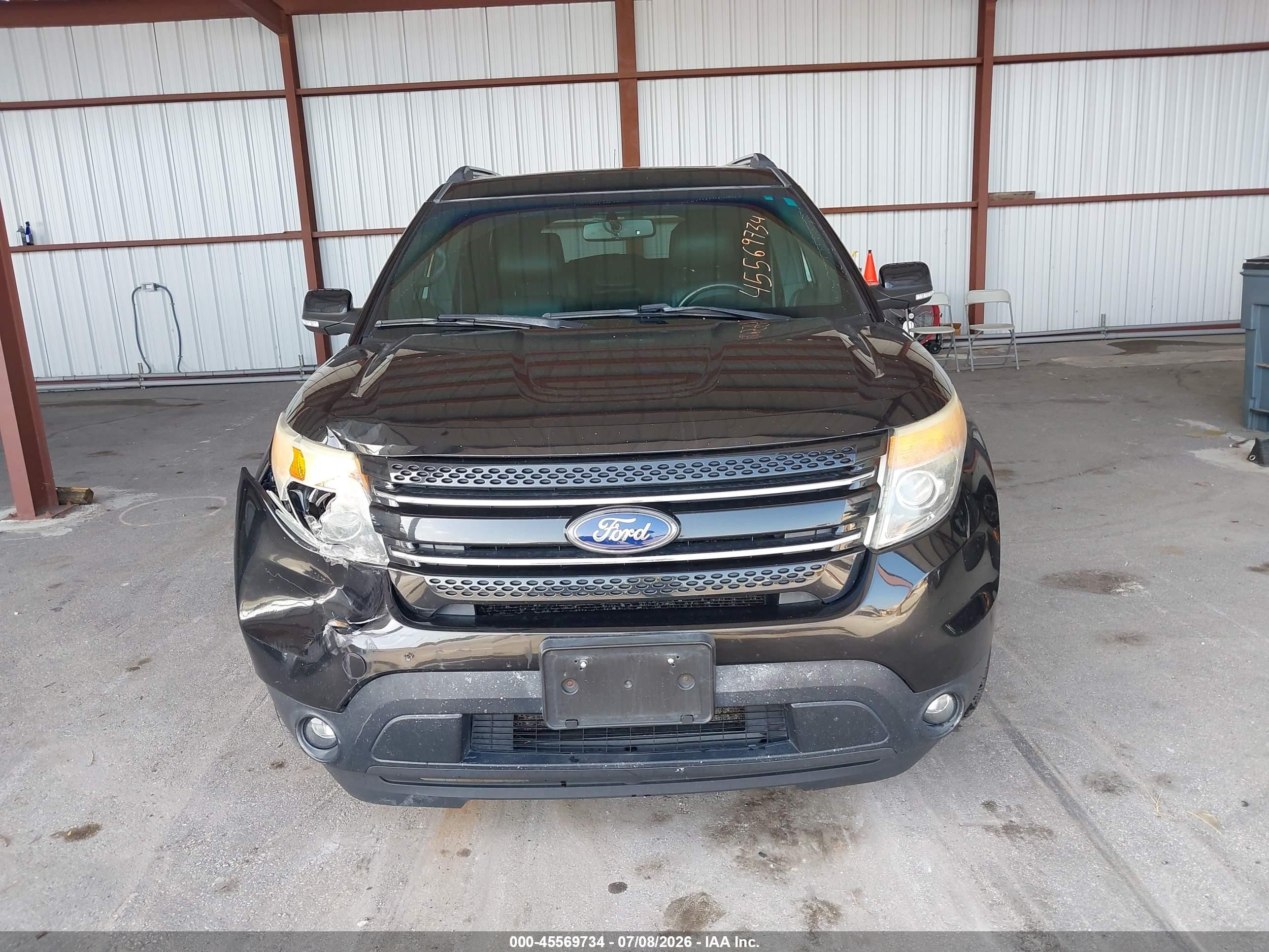 2015 Ford Explorer Limited Black vin: 1FM5K8F83FGA34862