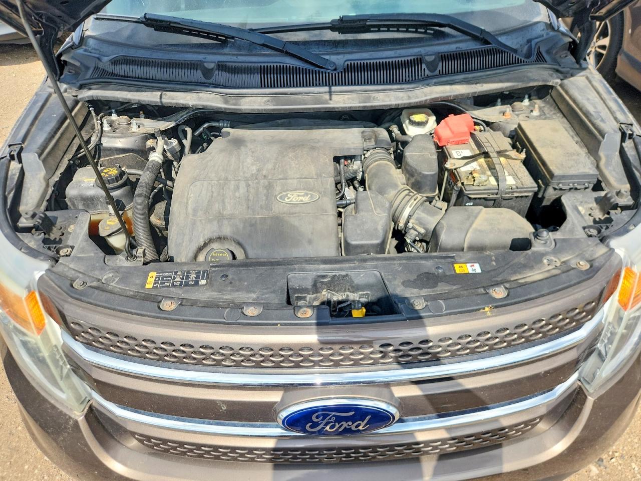 2015 Ford Explorer Limited Brown vin: 1FM5K8F83FGA56568