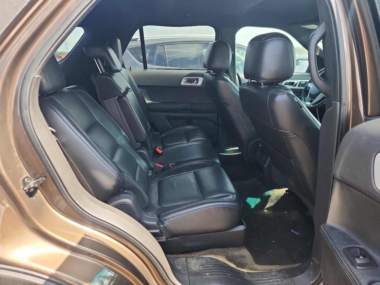 2015 Ford Explorer Limited Brown vin: 1FM5K8F83FGA56568