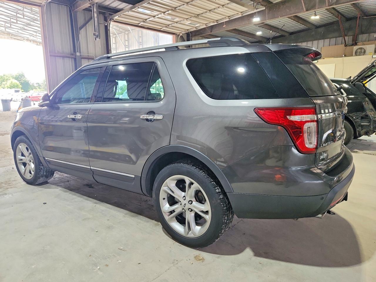 2015 Ford Explorer Limited Gray vin: 1FM5K8F83FGA77050