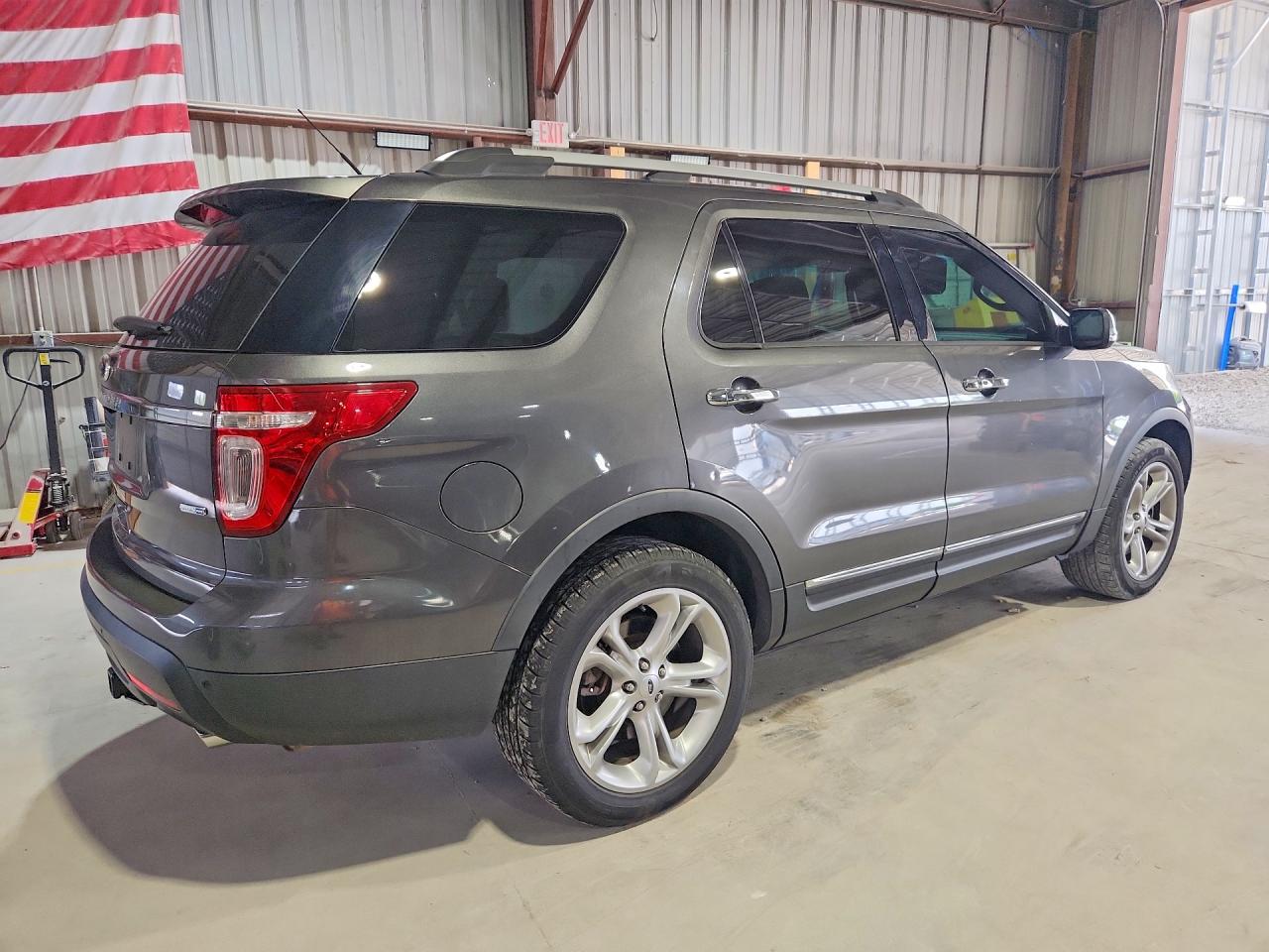 2015 Ford Explorer Limited Gray vin: 1FM5K8F83FGA77050