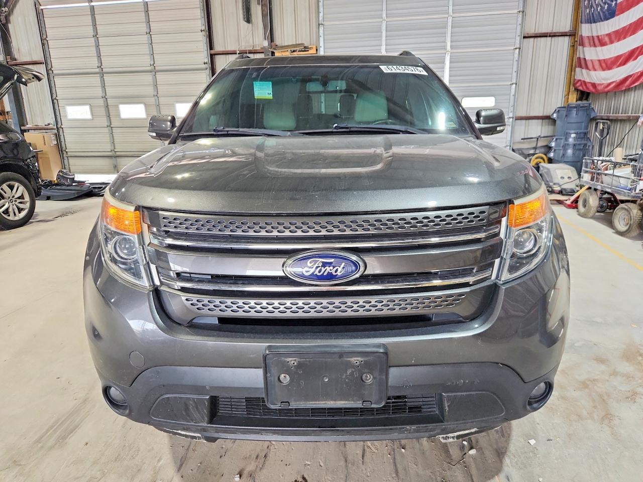 2015 Ford Explorer Limited Gray vin: 1FM5K8F83FGA77050