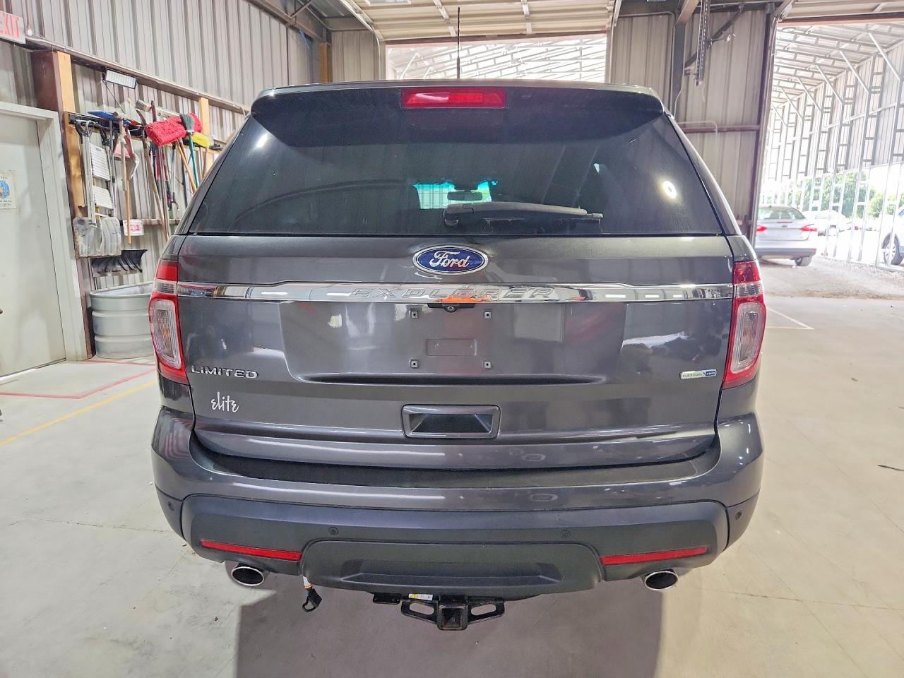 2015 Ford Explorer Limited Gray vin: 1FM5K8F83FGA77050