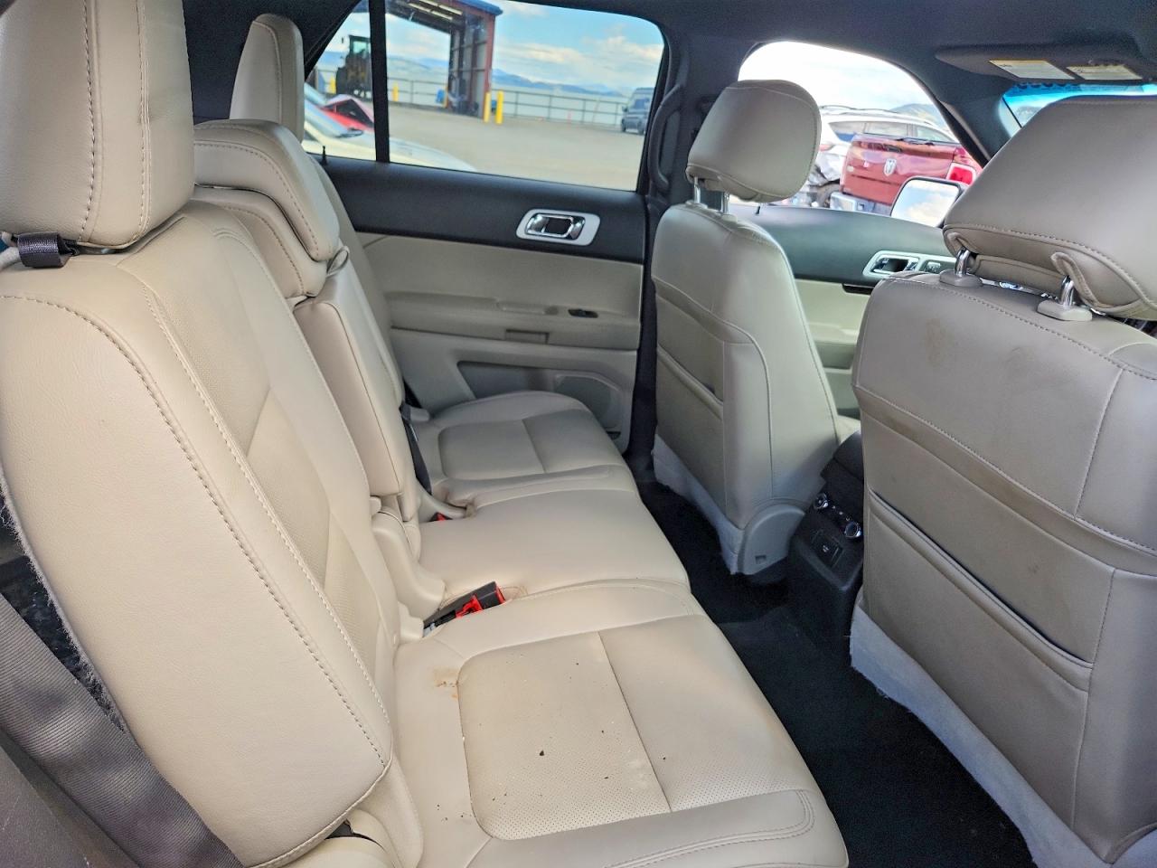 2015 Ford Explorer Limited Красный vin: 1FM5K8F83FGB12704