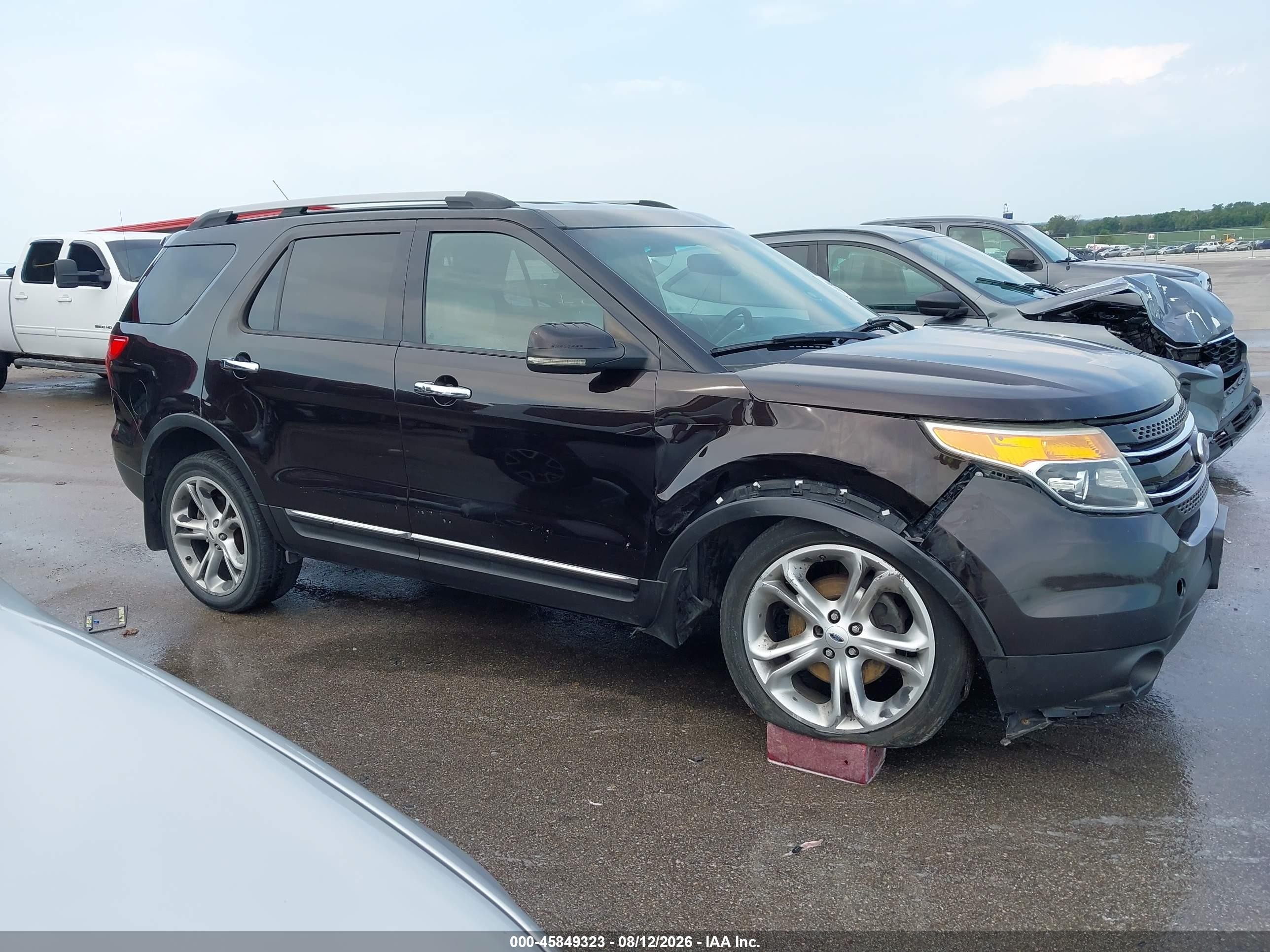 2013 Ford Explorer Limited Black vin: 1FM5K8F84DGA12219
