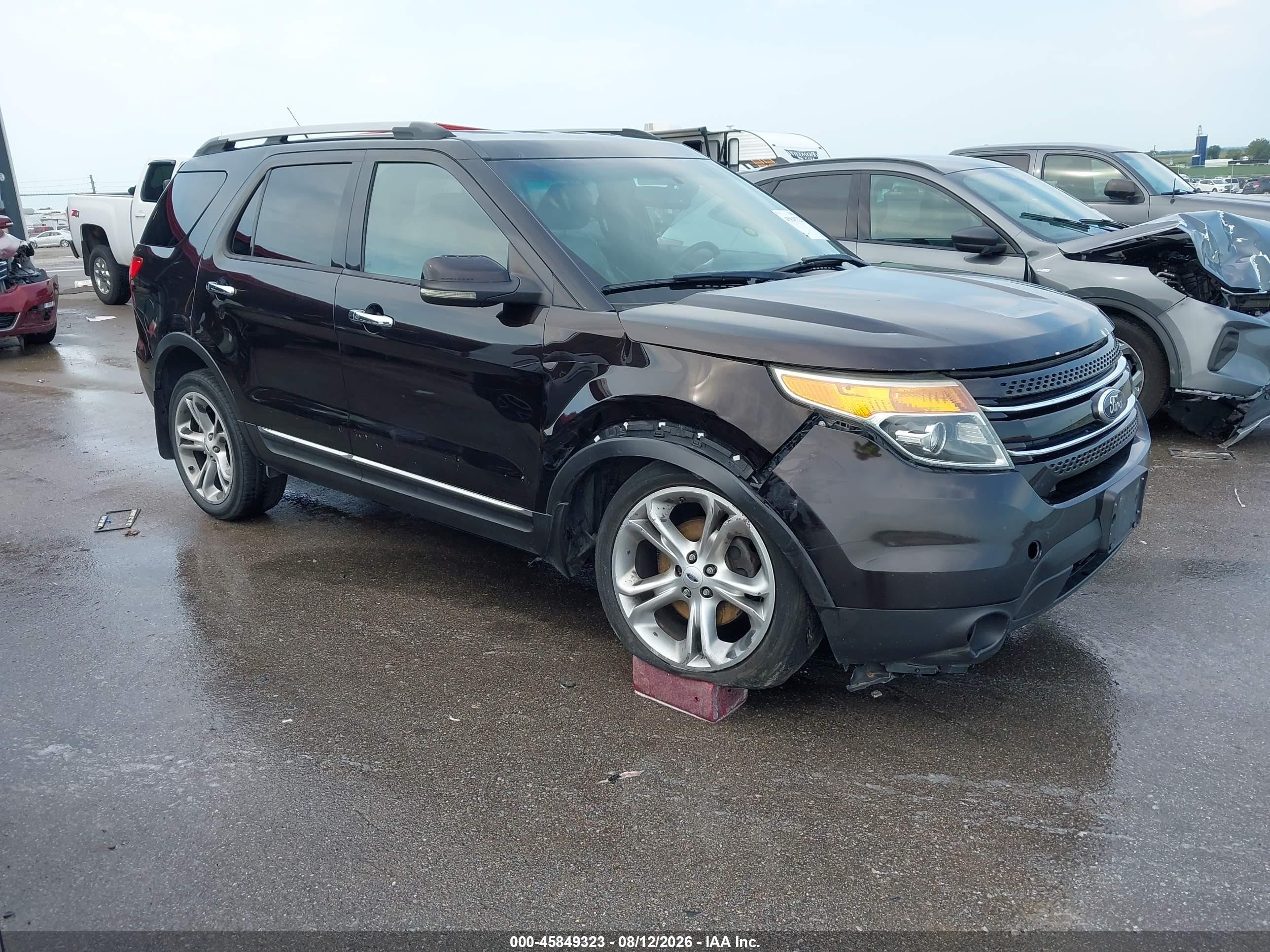 2013 Ford Explorer Limited Черный vin: 1FM5K8F84DGA12219