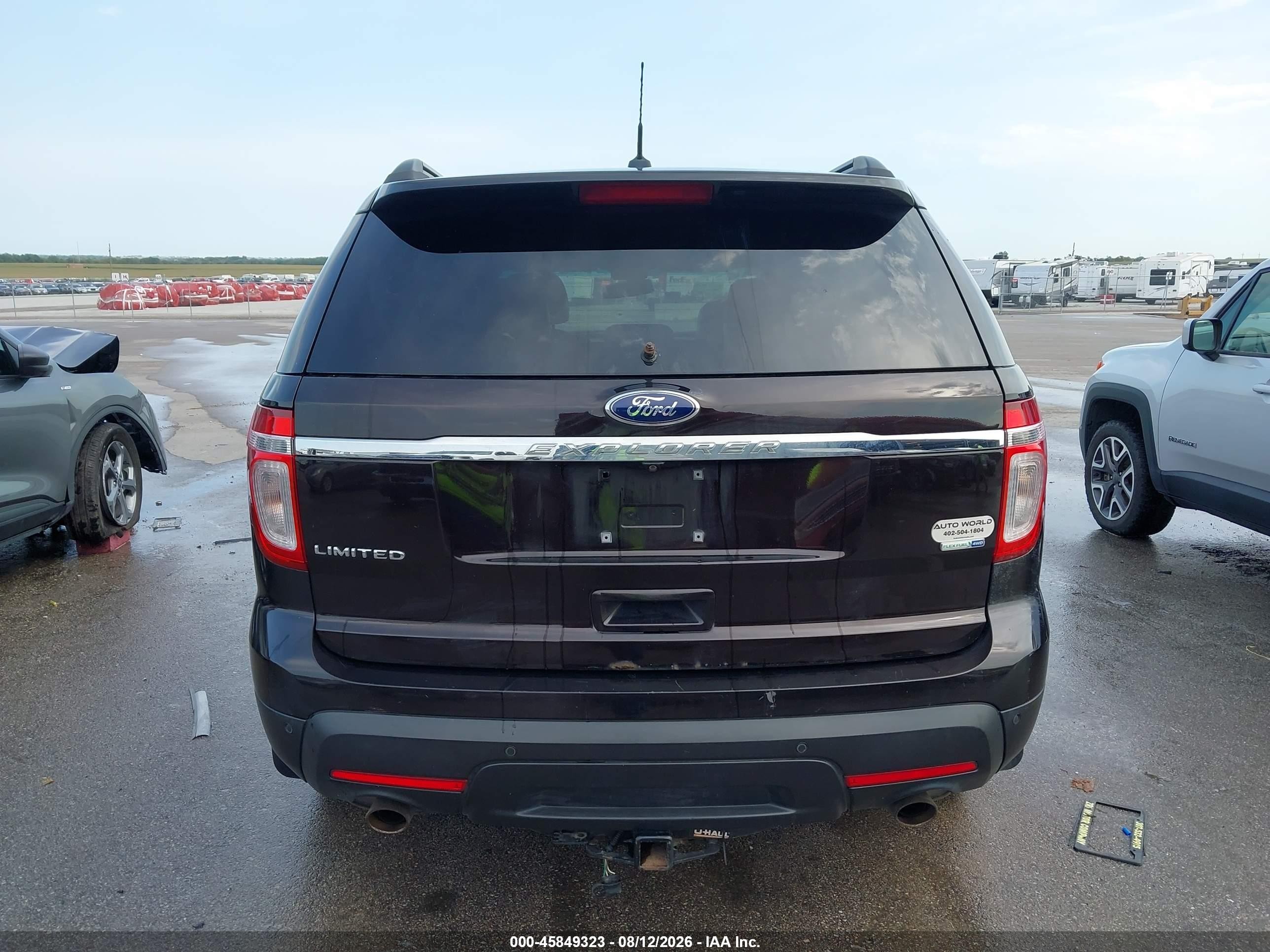 2013 Ford Explorer Limited Black vin: 1FM5K8F84DGA12219