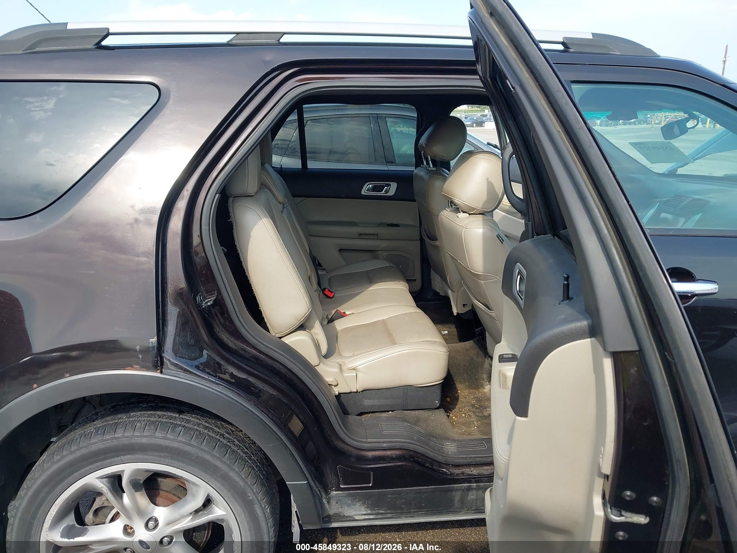 2013 Ford Explorer Limited Black vin: 1FM5K8F84DGA12219