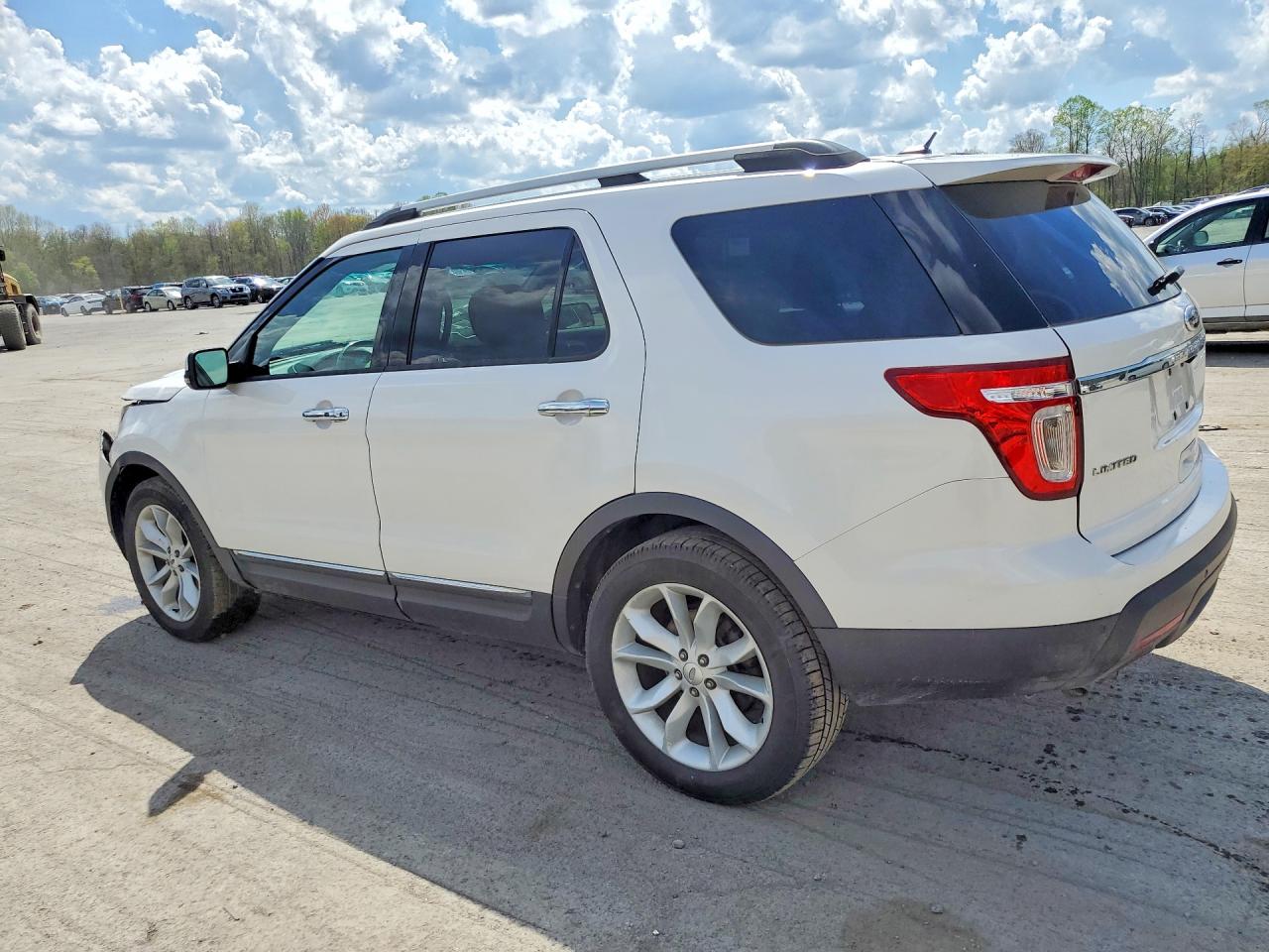 2013 Ford Explorer White vin: 1FM5K8F84DGA22961